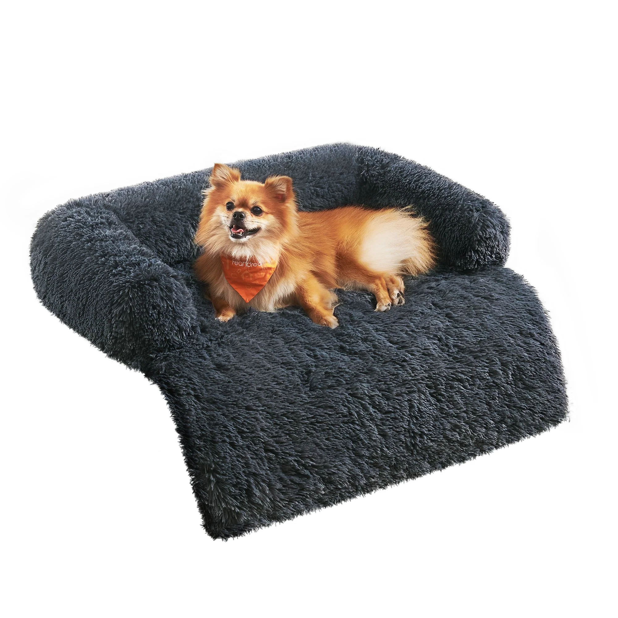 Feandrea FluffyHug Hundebett Plüsch, Hundedecke Sofa, Sofaschutz Hund, Hundekissen