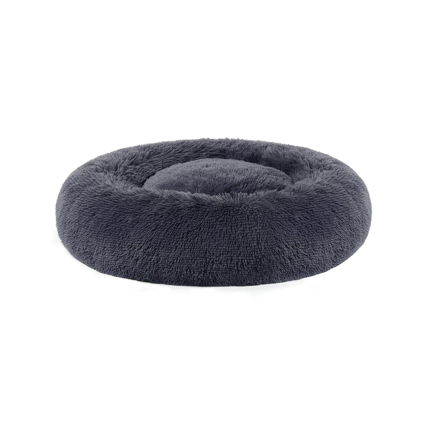 Flauschiges Hundebett in Donut-Form - Image 2
