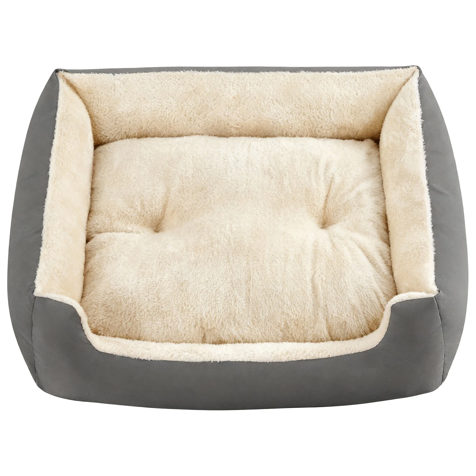 Hundebett 80 x 65 x 20 cm mit Wendekissen