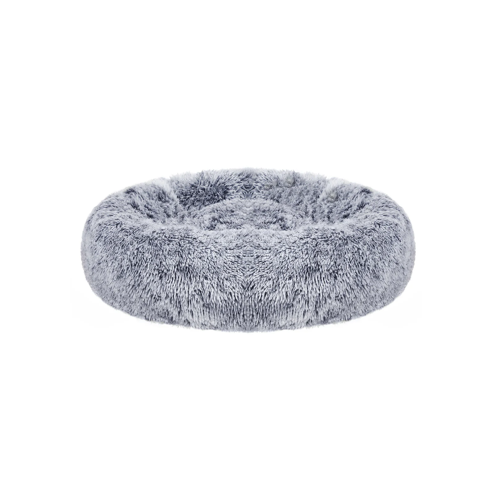 Hundebett in Donut-Form waschbar mit weichem Plüsch