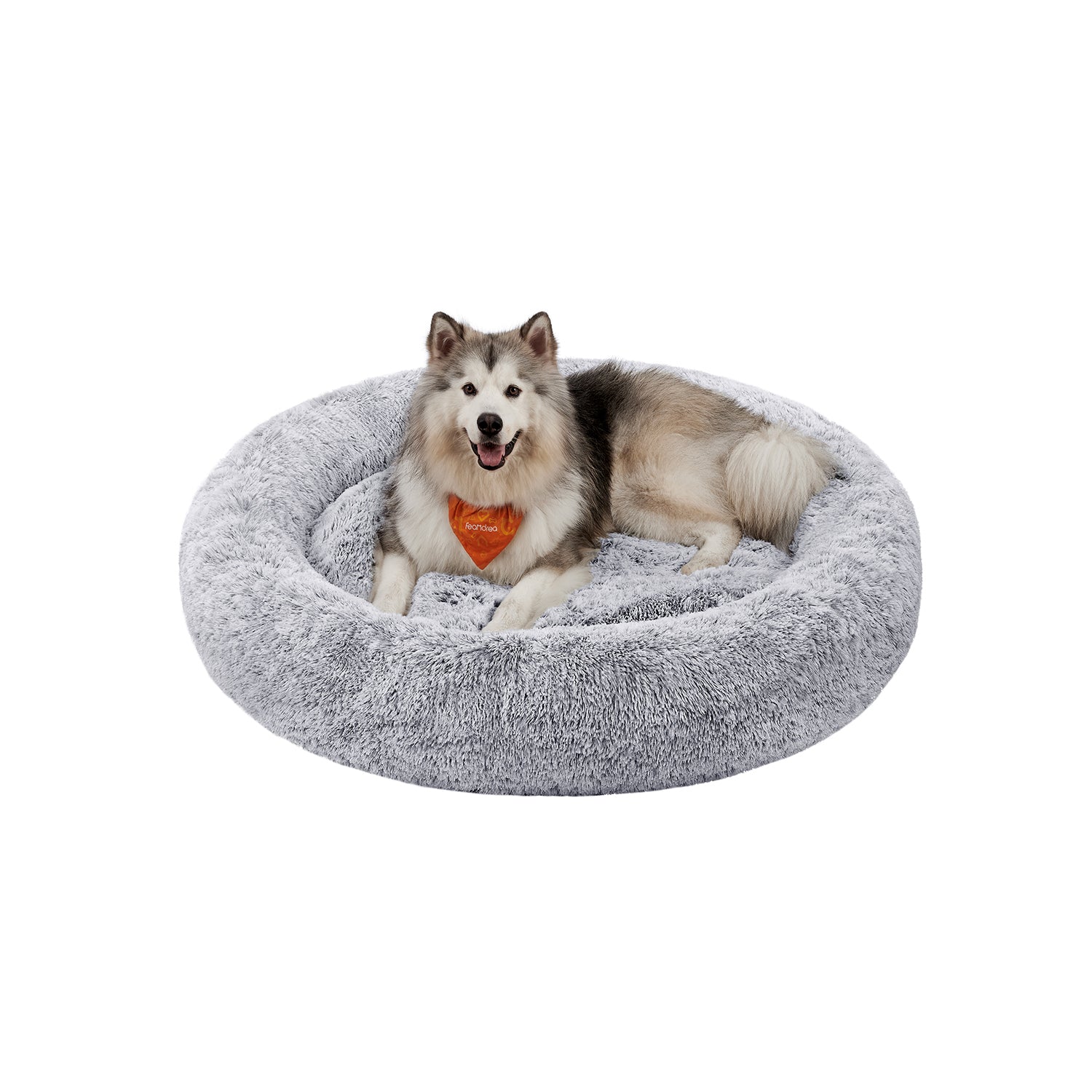 Hundebett in Donut-Form waschbar mit weichem Plüsch - Image 22