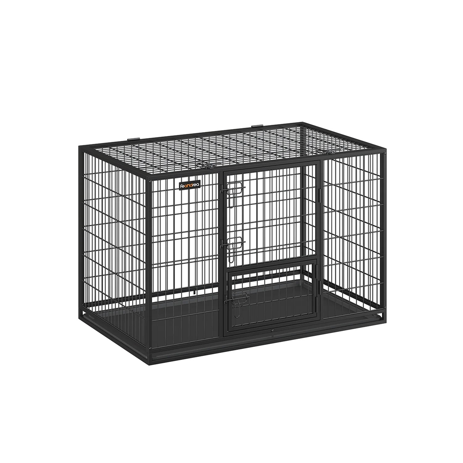 Hundekäfig hochbelastbar transportabel mit 2 abnehmbaren Türen - Image 2