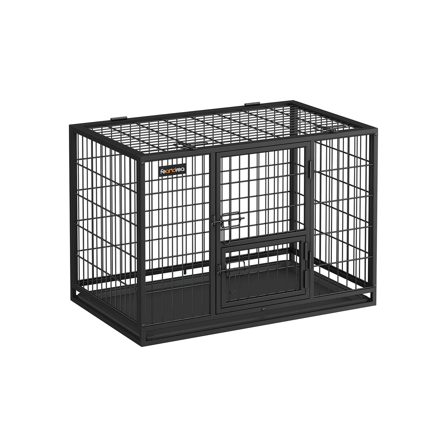 Hundekäfig hochbelastbar transportabel mit 2 abnehmbaren Türen - Image 3