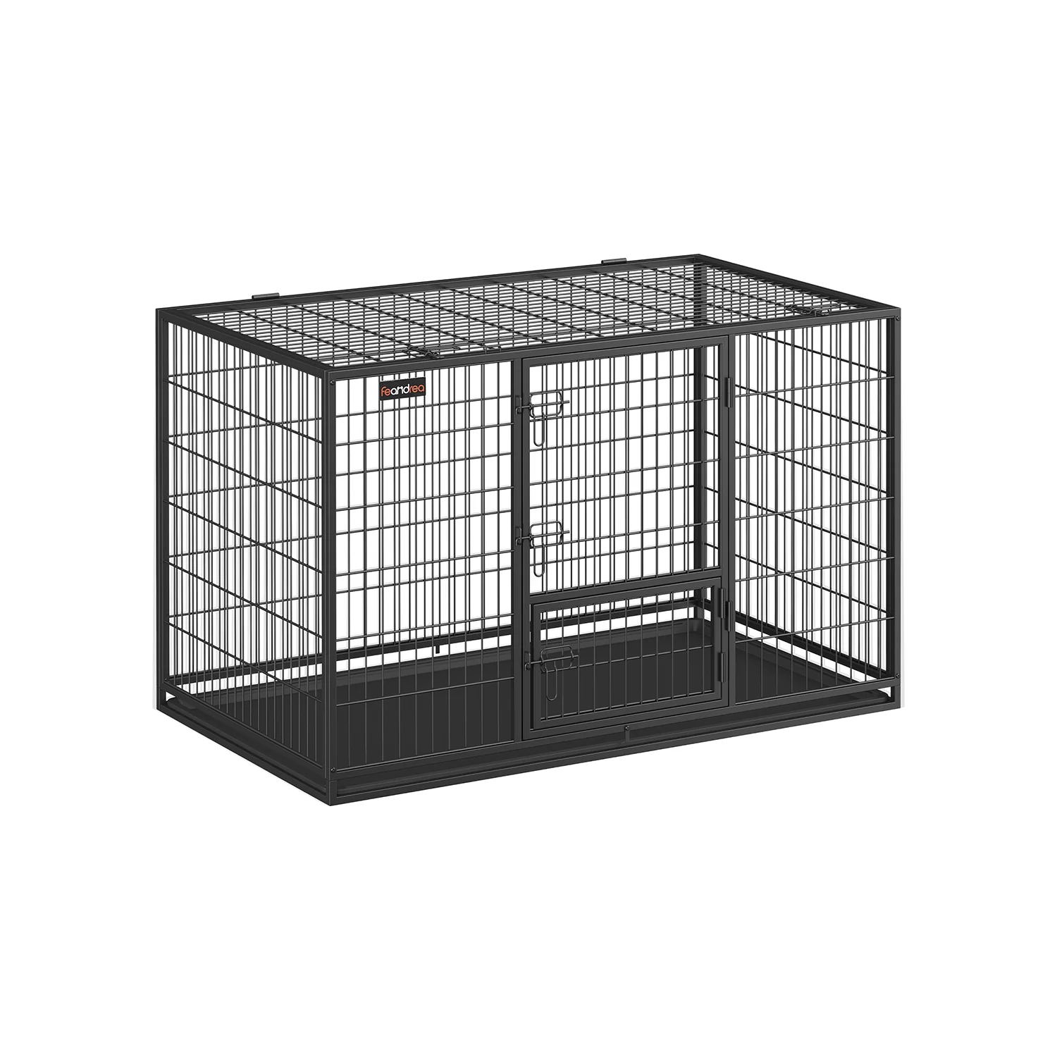Hundekäfig hochbelastbar transportabel mit 2 abnehmbaren Türen - Image 4