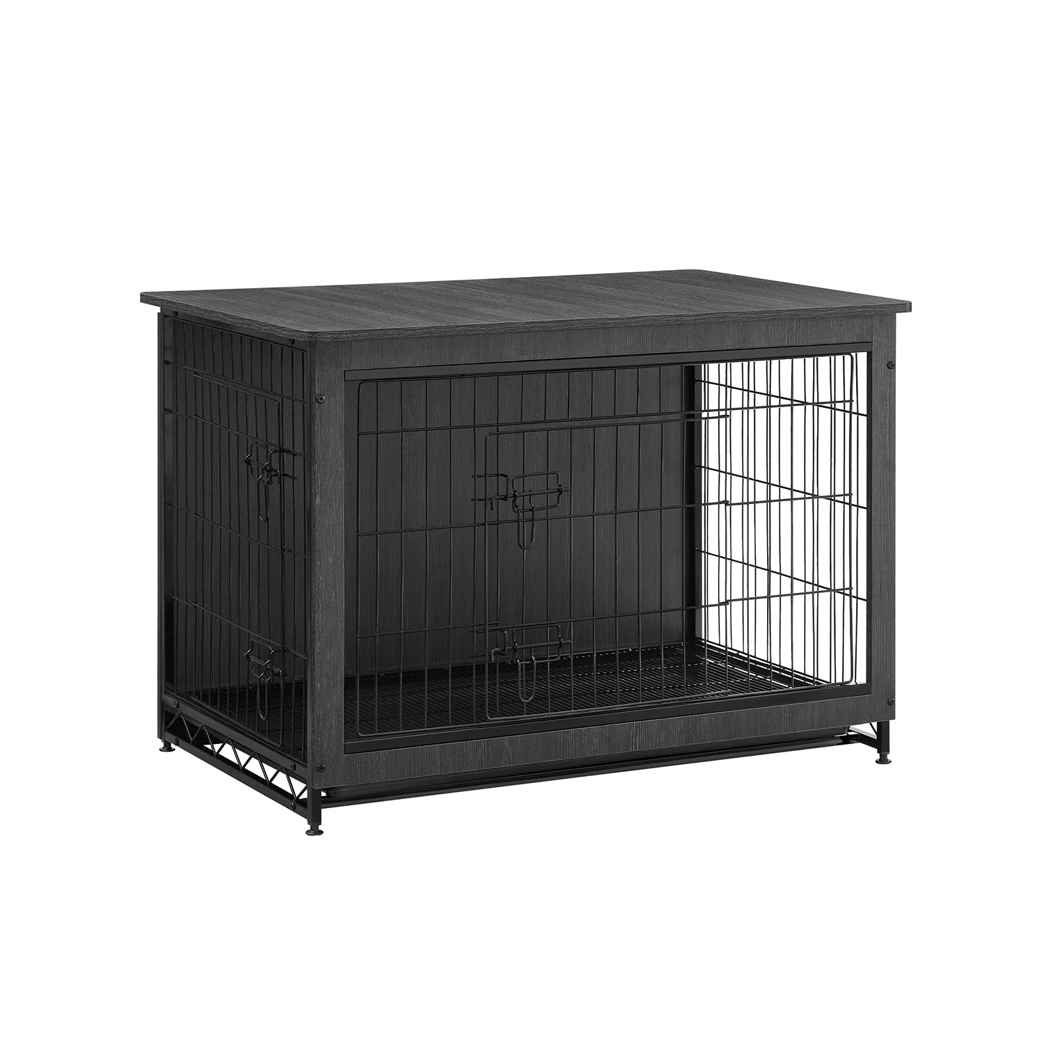 Hundekäfig hochbelastbar für Zuhause mit herausnehmbarem Tablett - Image 3