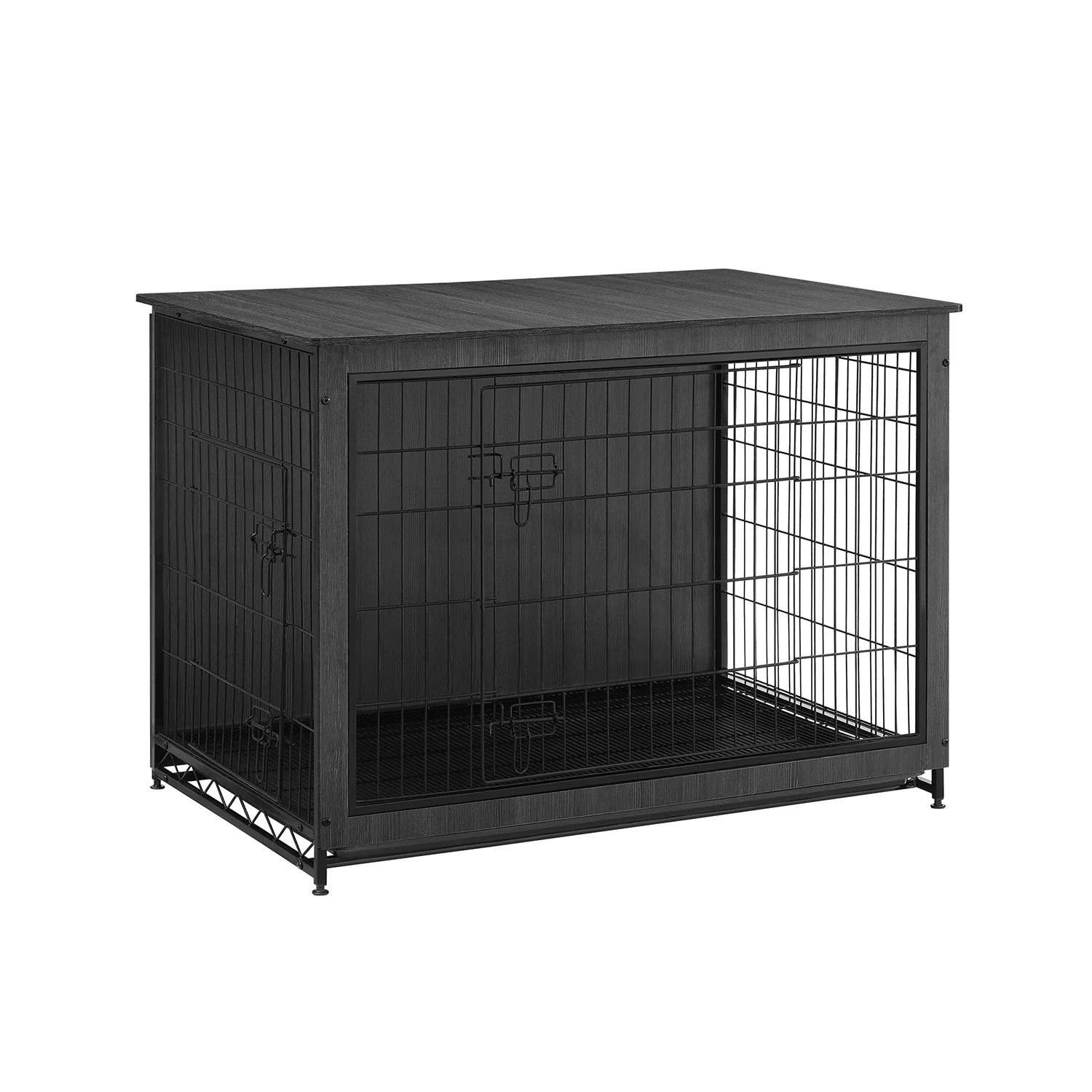 Hundekäfig hochbelastbar für Zuhause mit herausnehmbarem Tablett - Image 4