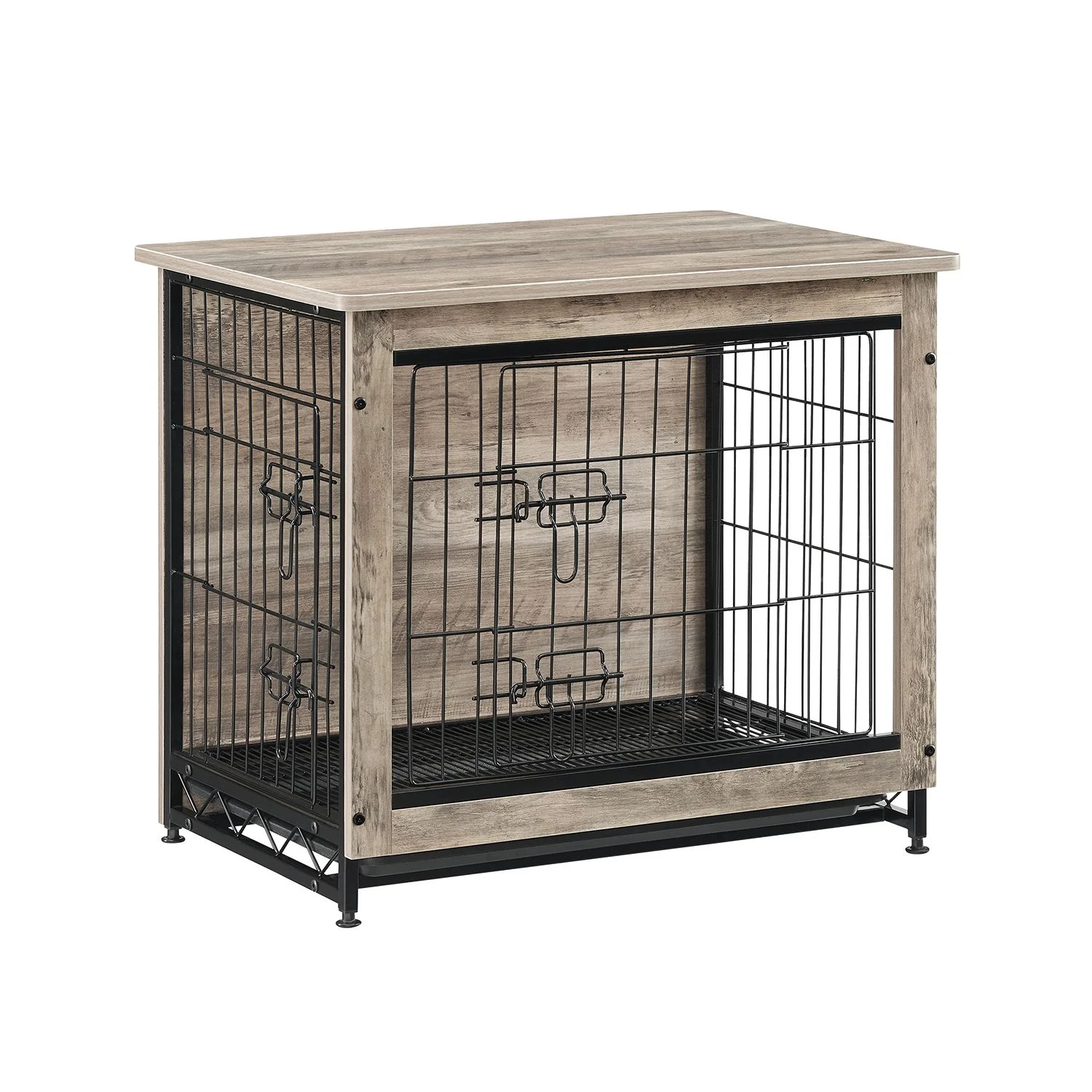 Hundekäfig hochbelastbar für Zuhause mit herausnehmbarem Tablett - Image 6