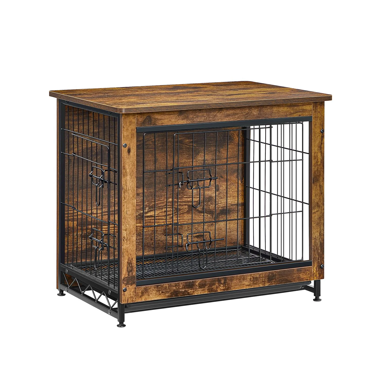 Hundekäfig hochbelastbar für Zuhause mit herausnehmbarem Tablett - Image 7