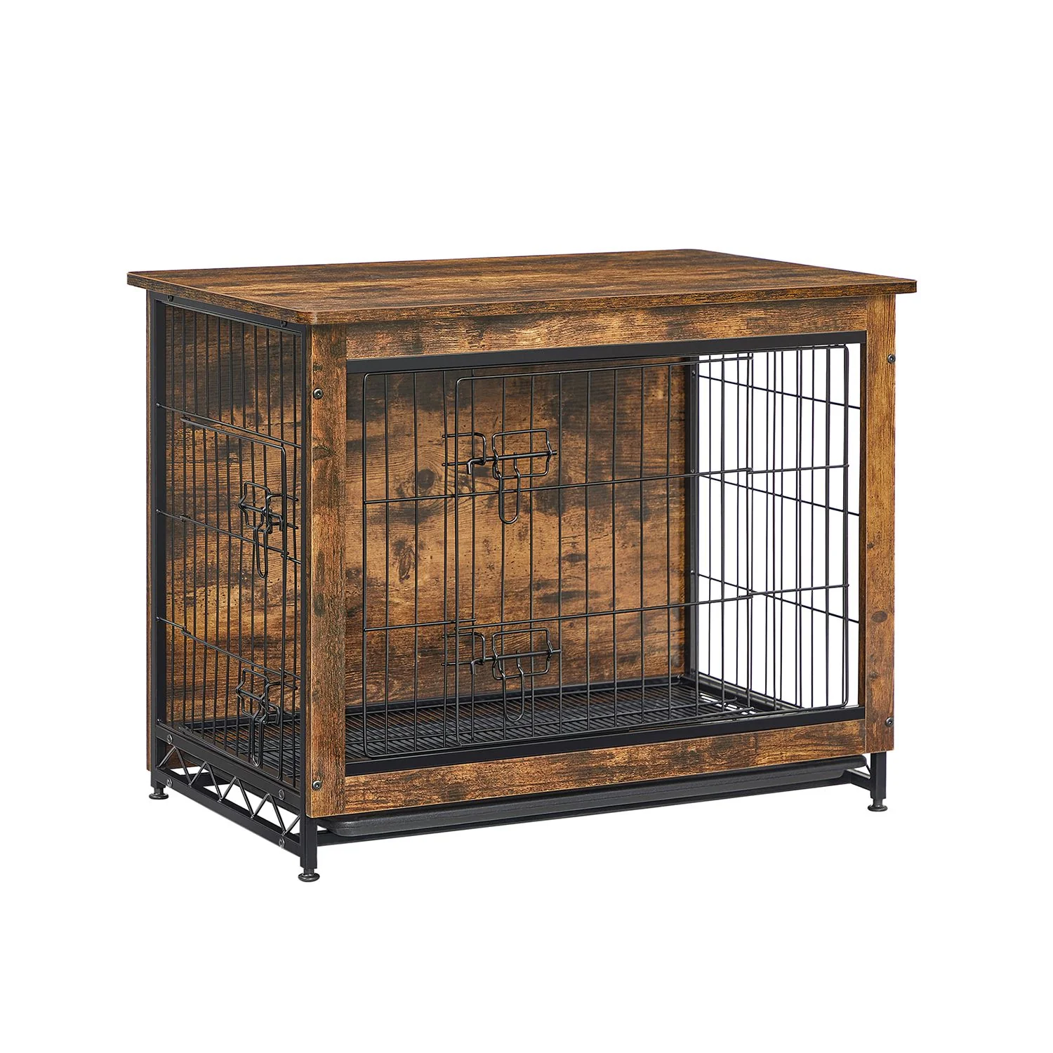 Hundekäfig hochbelastbar für Zuhause mit herausnehmbarem Tablett - Image 8