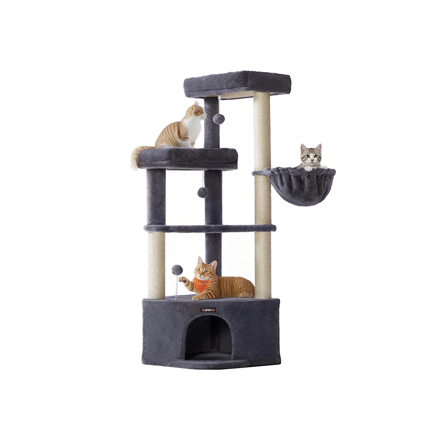 Katzenbaum mit großer Höhle und mehreren Spiel- und Liegeflächen - Image 2