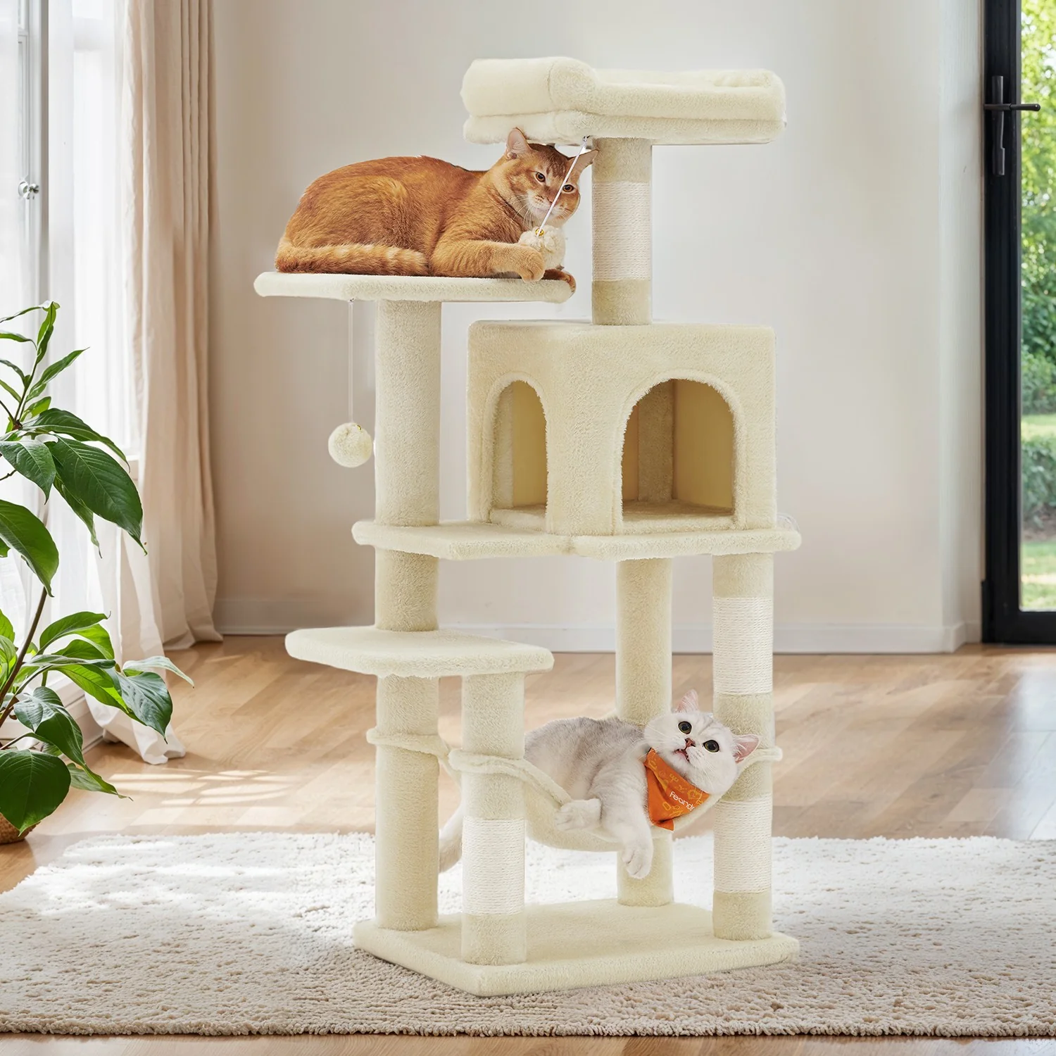 Katzenbaum mit Höhle und Liegeflächen - Image 3