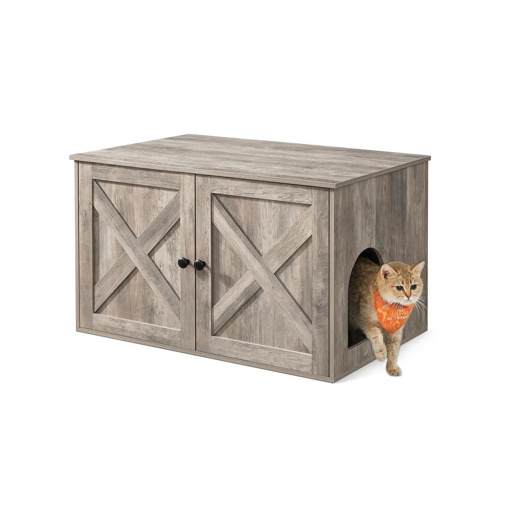 Katzenschrank für Katzentoilette mit Türen - Image 2