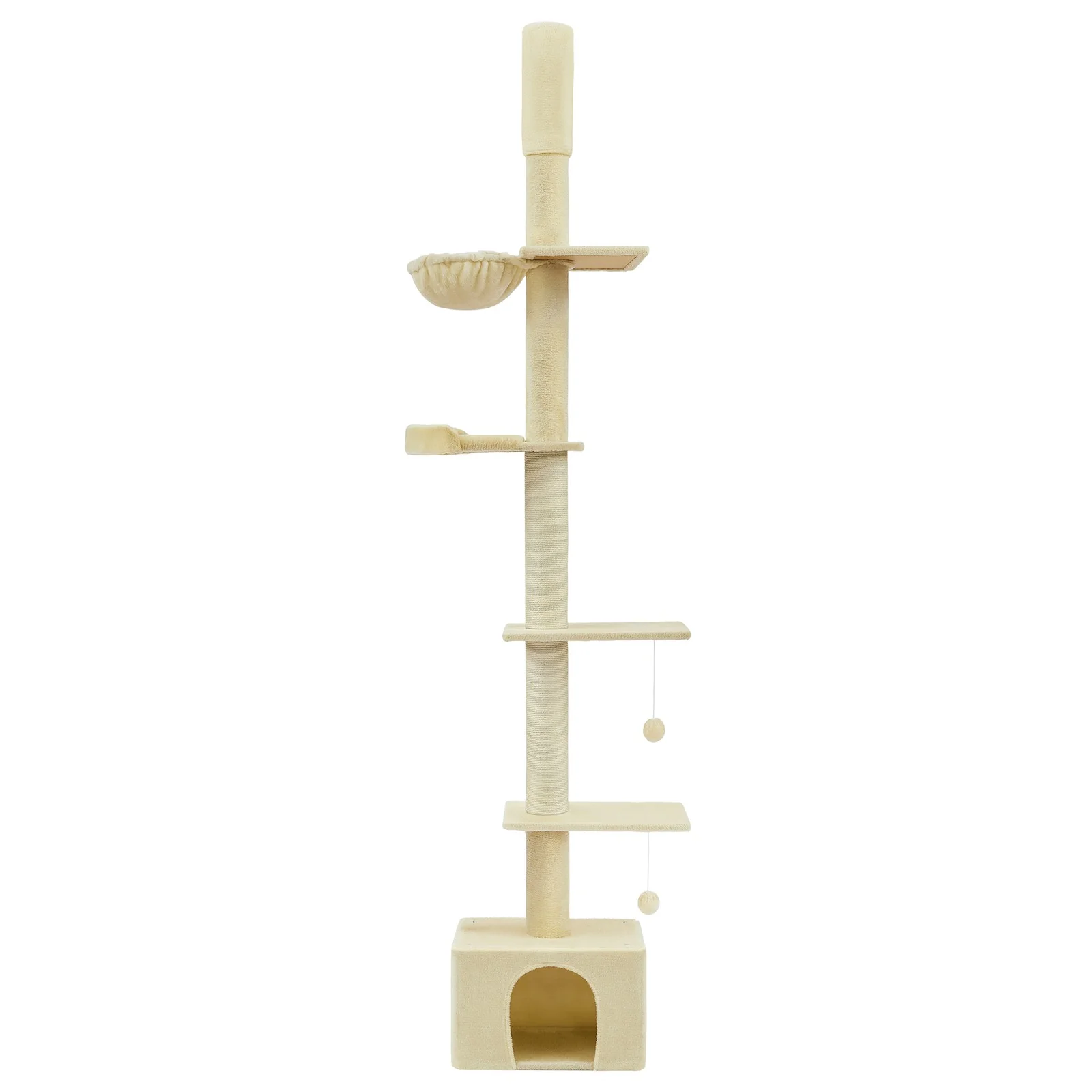 Kratzbaum deckenhoch 231-291 cm höhenverstellbar - Image 2