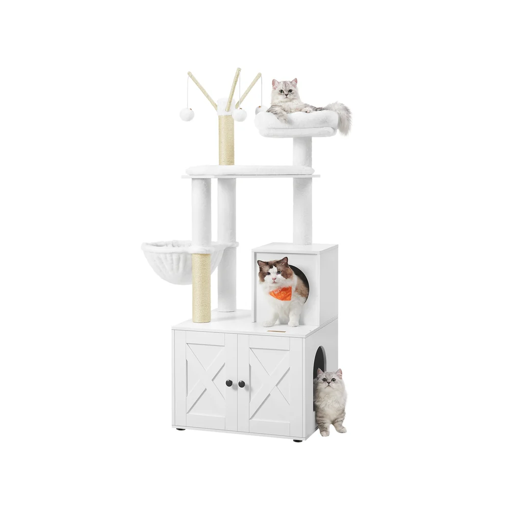 Kratzbaum mit Katzenklo-Schrank - Image 4