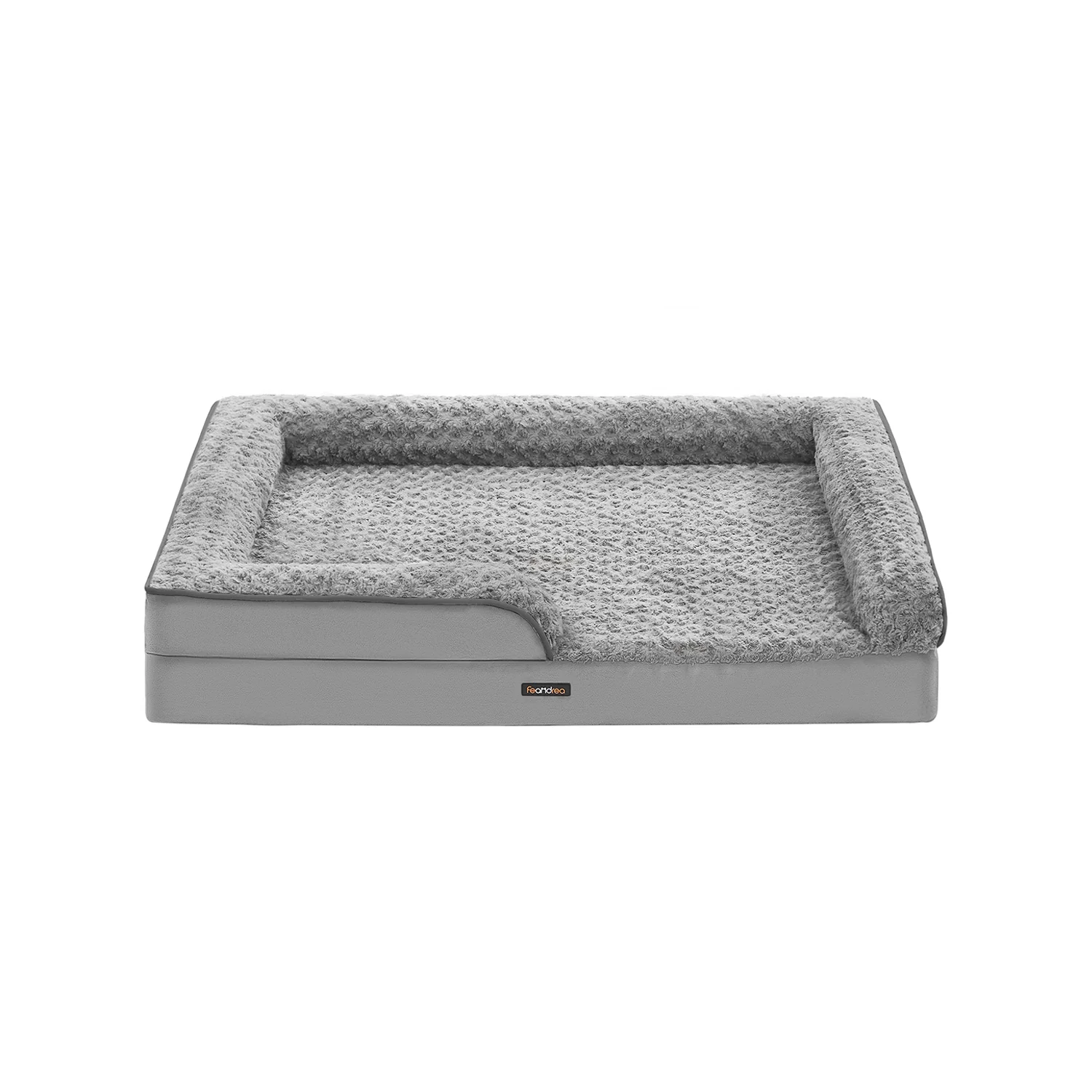 Orthopädisches Hundebett mit Plüsch-Bezug - Image 4