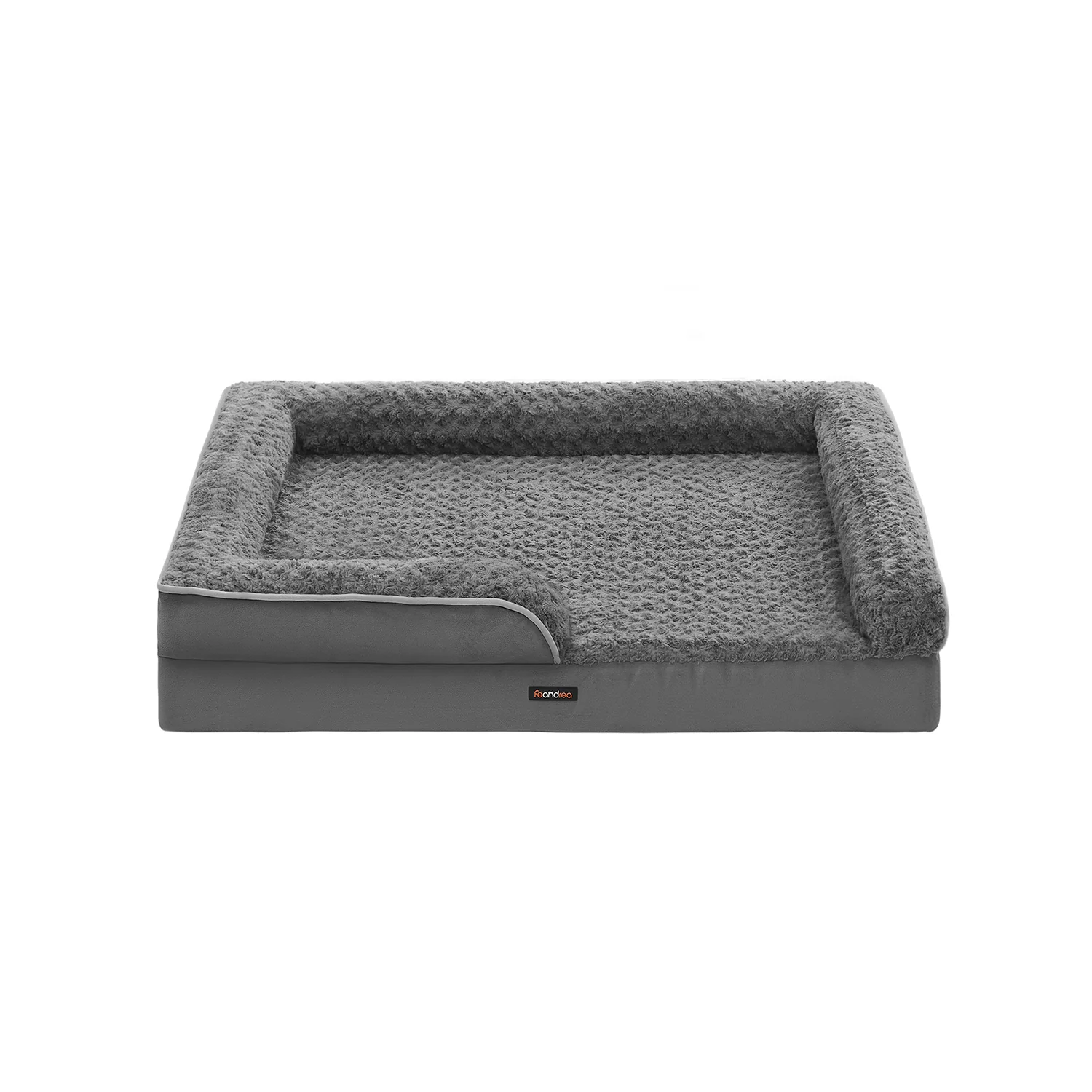 Orthopädisches Hundebett mit Plüsch-Bezug - Image 5