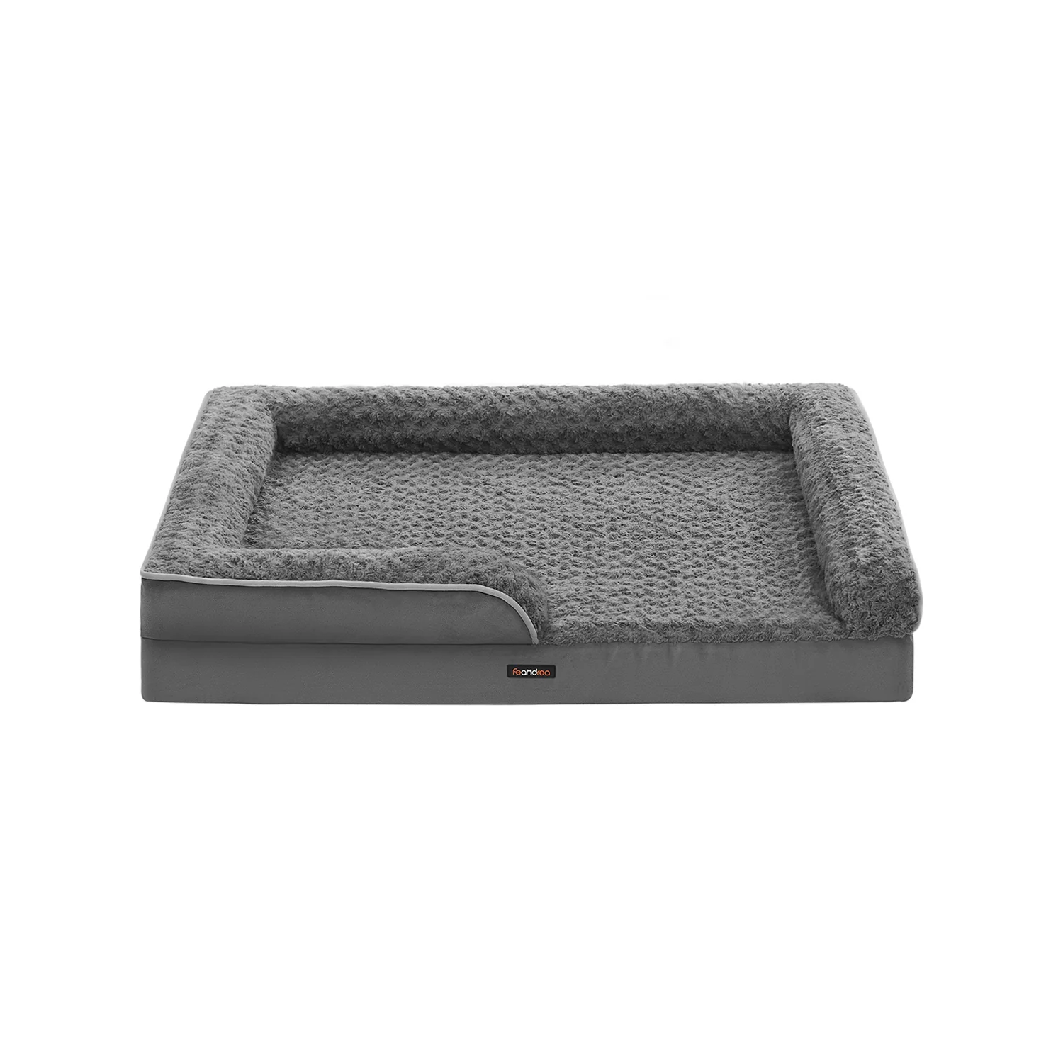Orthopädisches Hundebett mit Plüsch-Bezug - Image 6