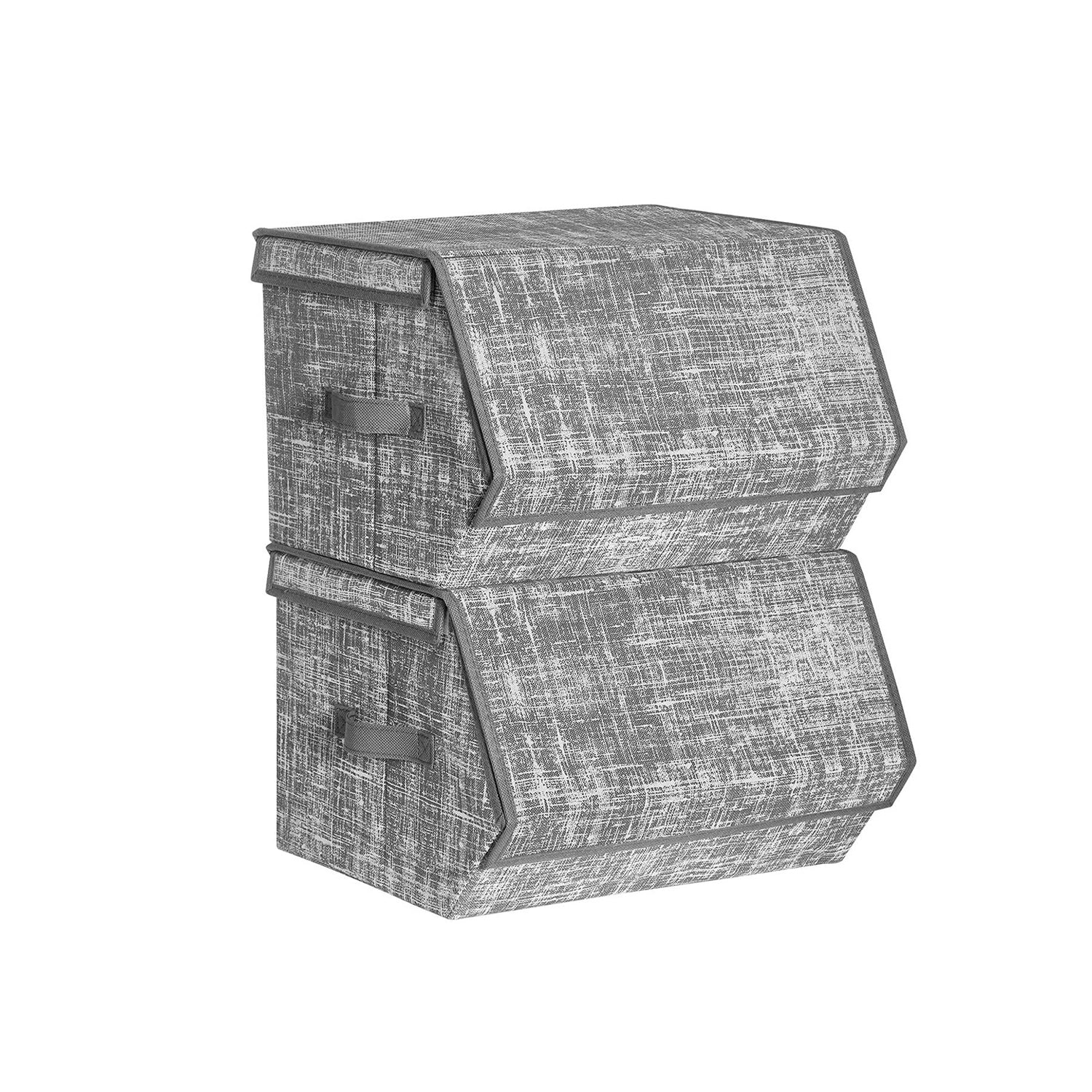 2er-Set Aufbewahrungsbox mit Deckel - Image 2