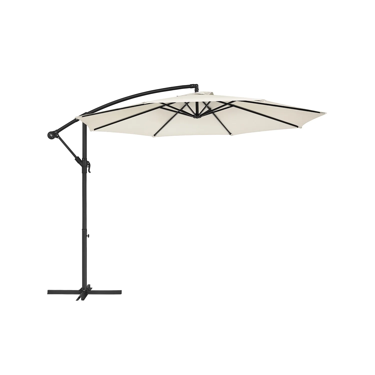 Ø 300 cm Sonnenschirm mit Kurbel - Image 3