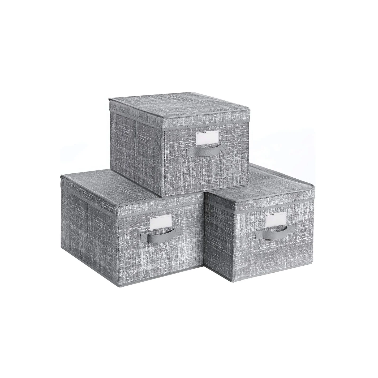 3er-Set Aufbewahrungsbox mit Deckel - Image 2