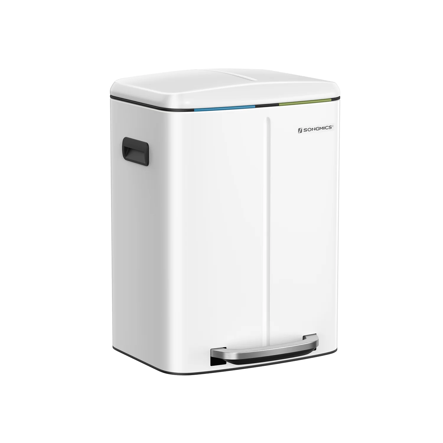 40 L Mülleimer mit 2 Fächern