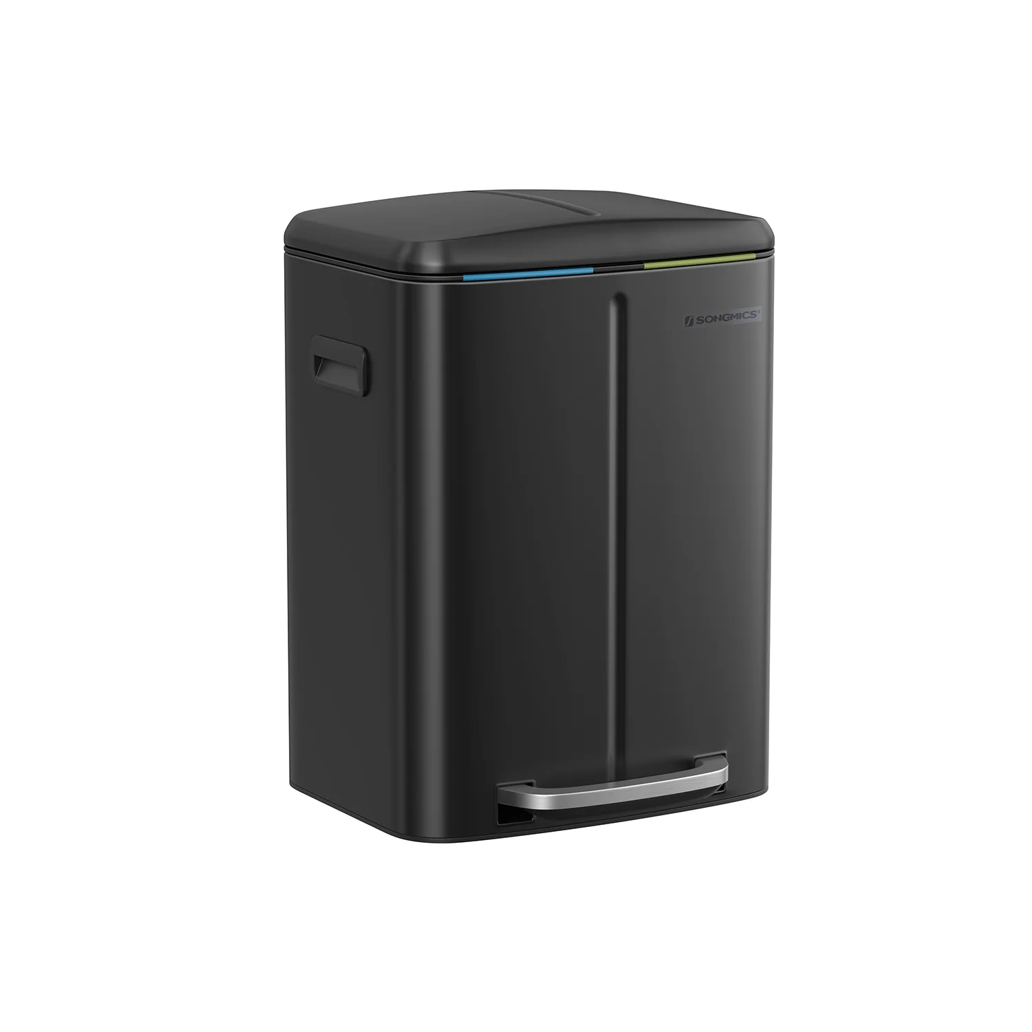 40 L Mülleimer mit 2 Fächern - Image 3