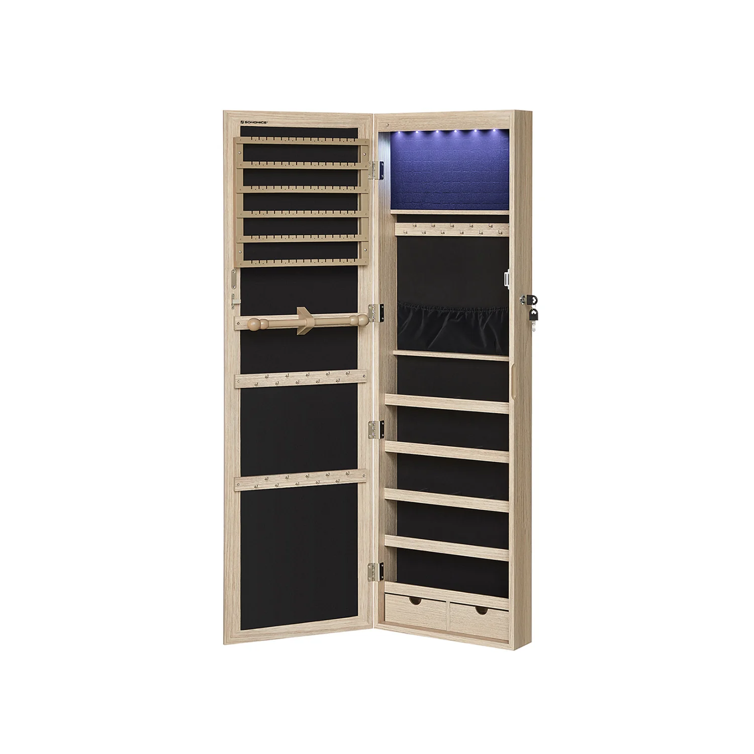Abschließbarer Schmuckschrank zur Wandmontage - Image 3