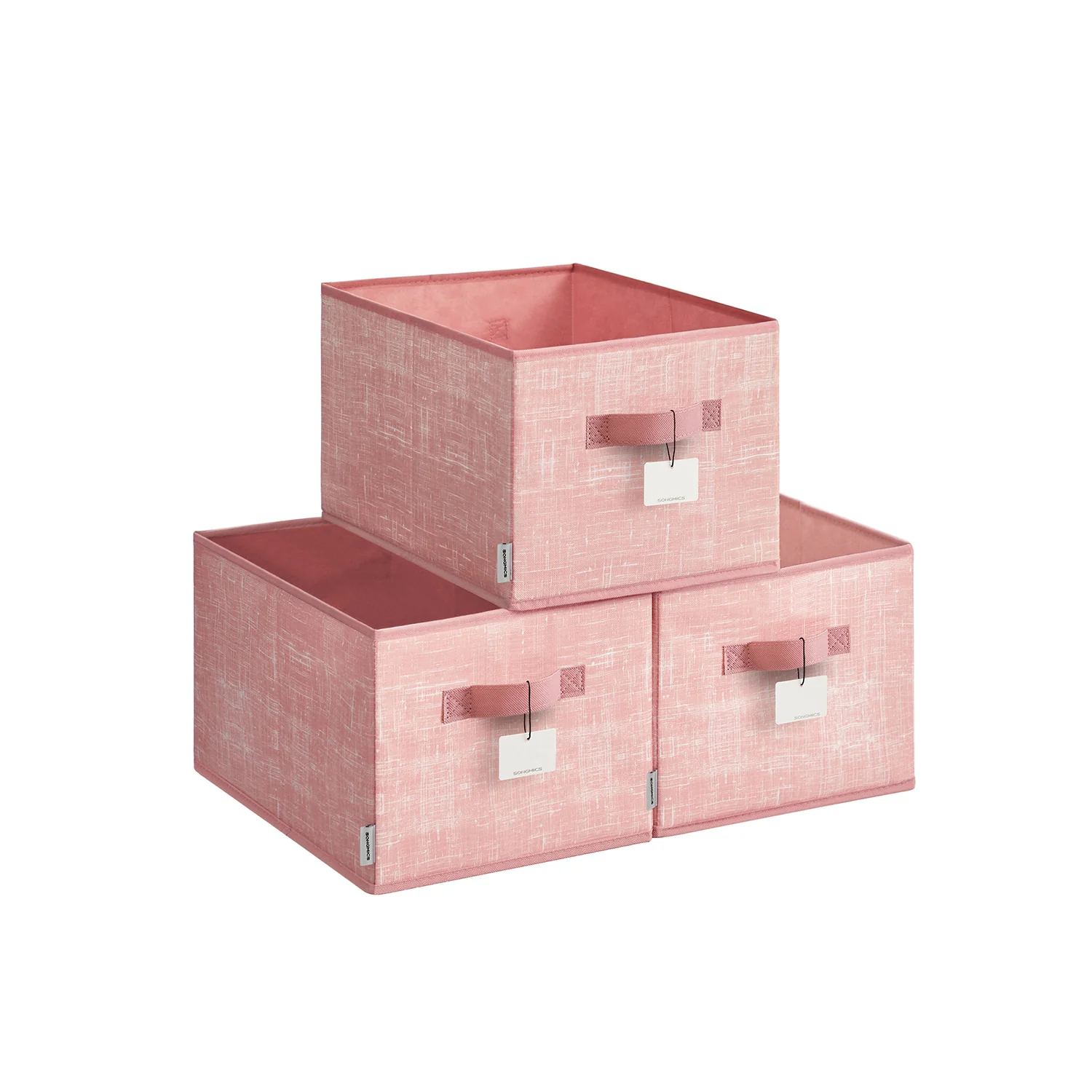 Aufbewahrungsbox 3er Set 30 x 20 x 15 cm tintenschwarz - Image 4
