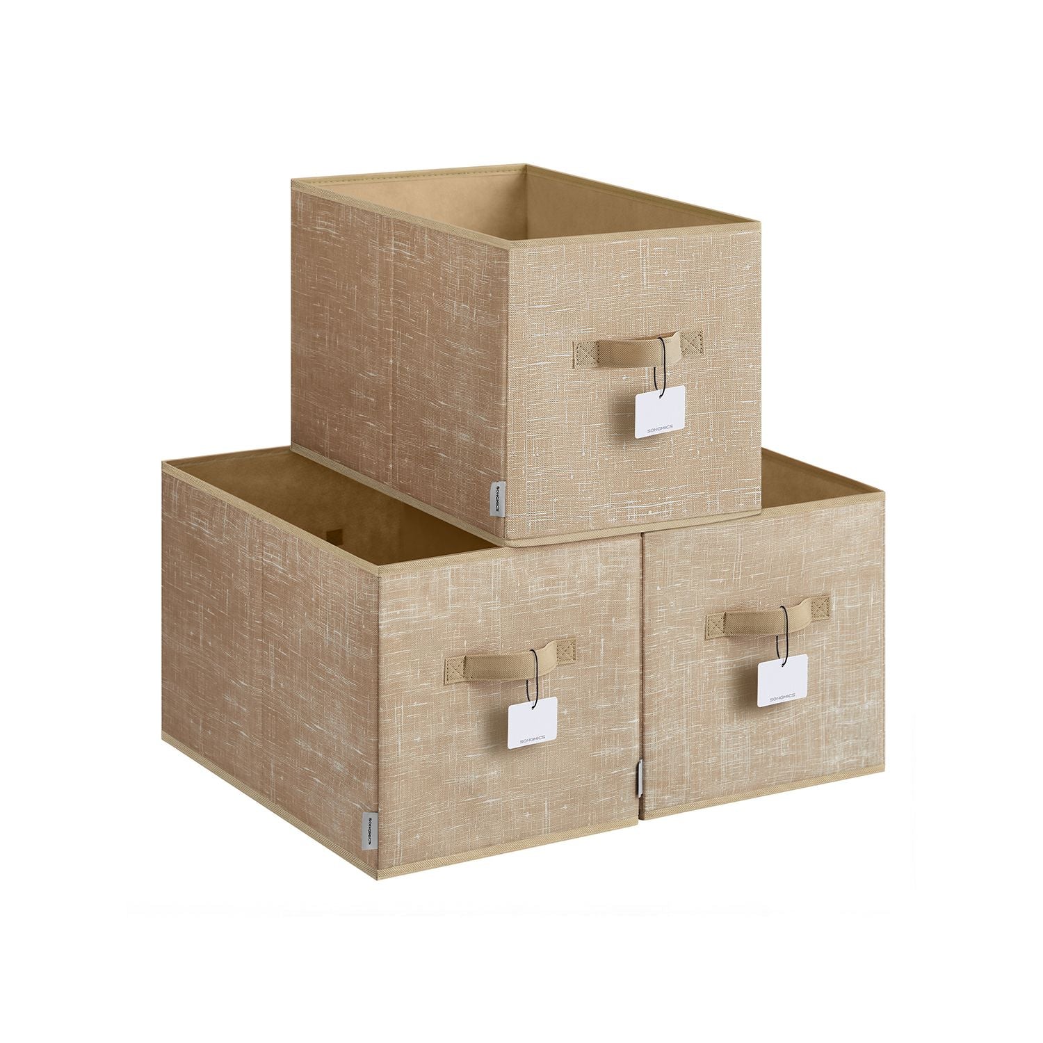 Aufbewahrungsbox 3er Set 30 x 20 x 15 cm tintenschwarz - Image 6