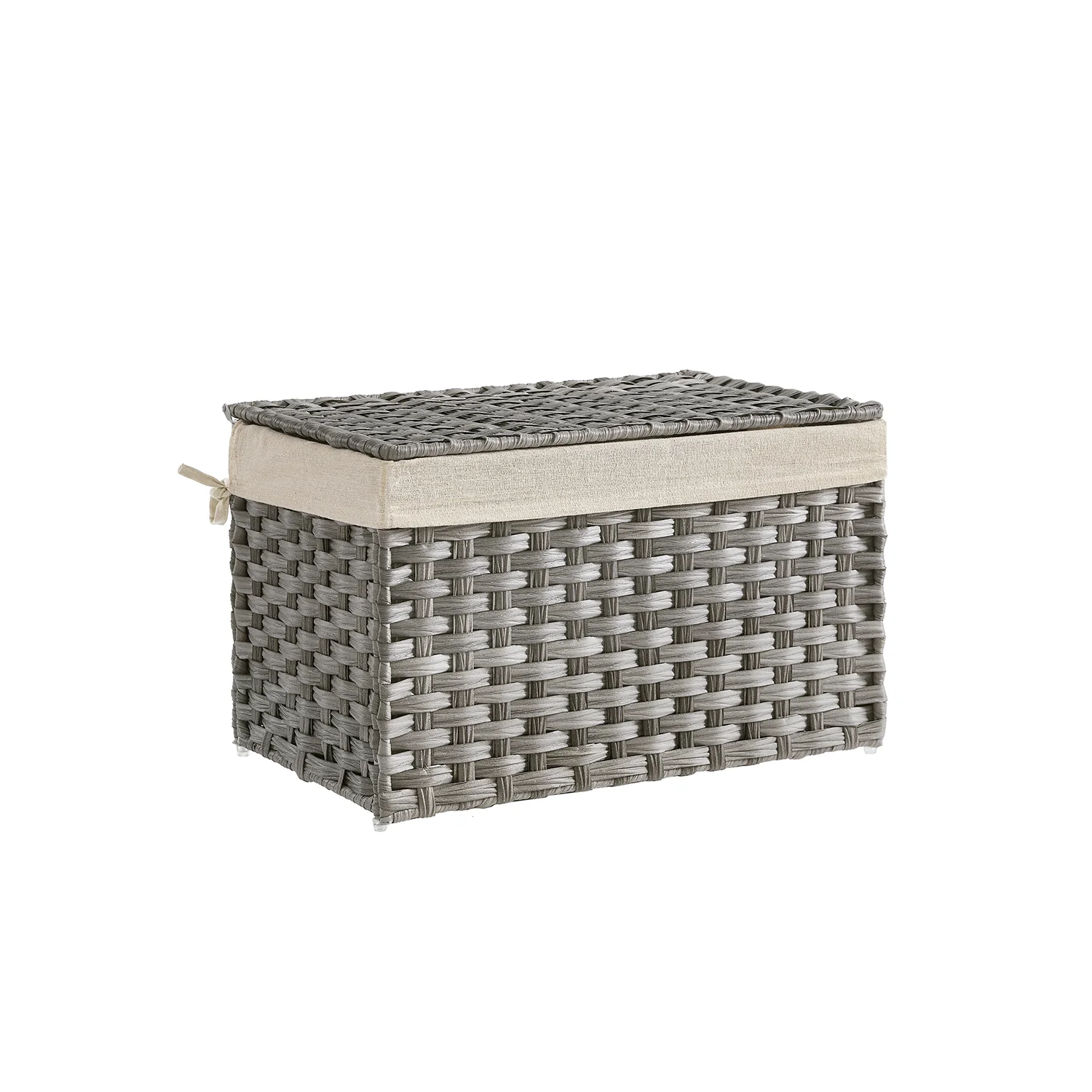Aufbewahrungsbox aus Polyrattan mit Deckel - Image 2