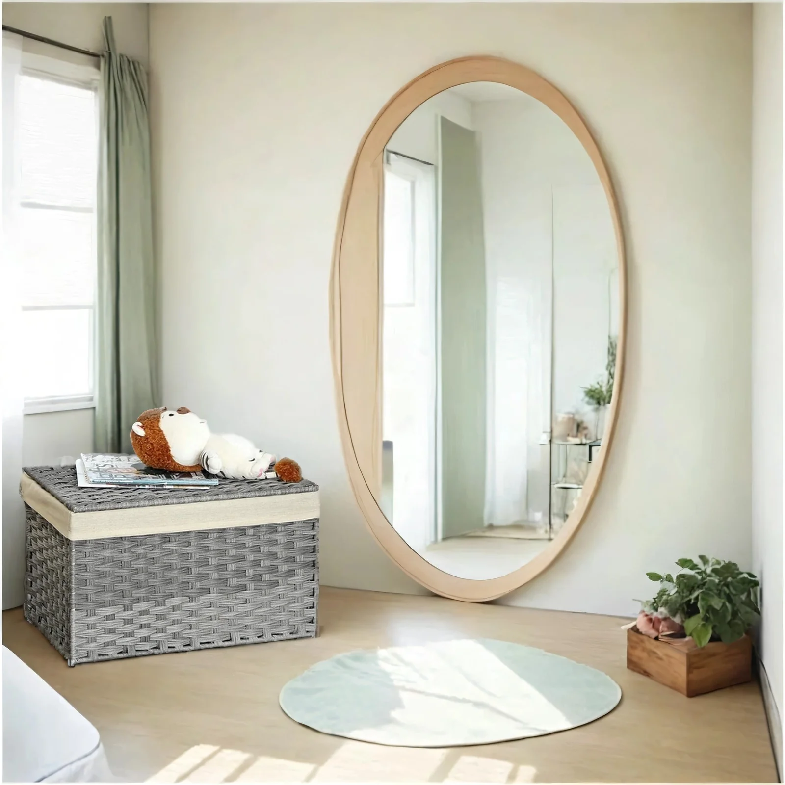 Aufbewahrungsbox aus Polyrattan mit Deckel - Image 2