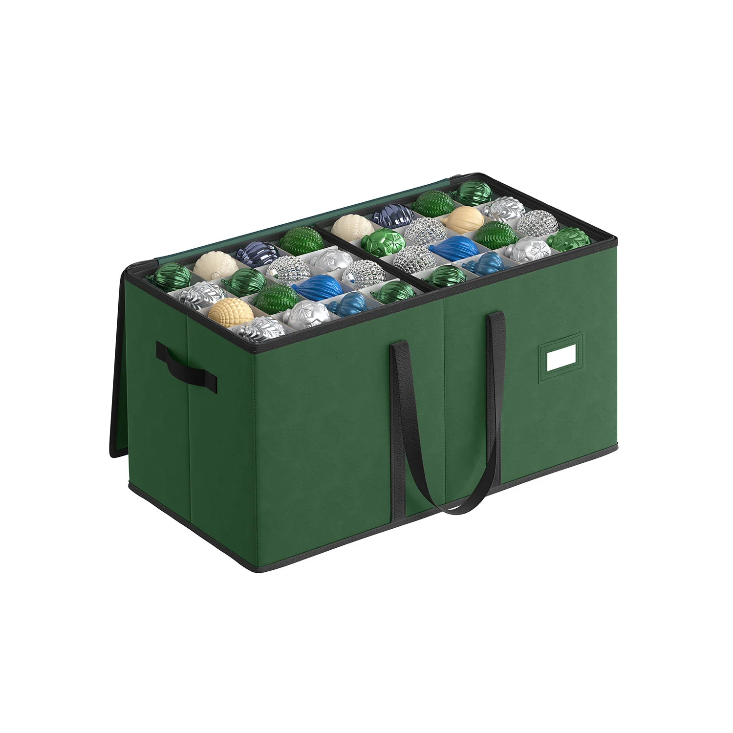 Aufbewahrungsbox für Weihnachtskugeln mit Deckel