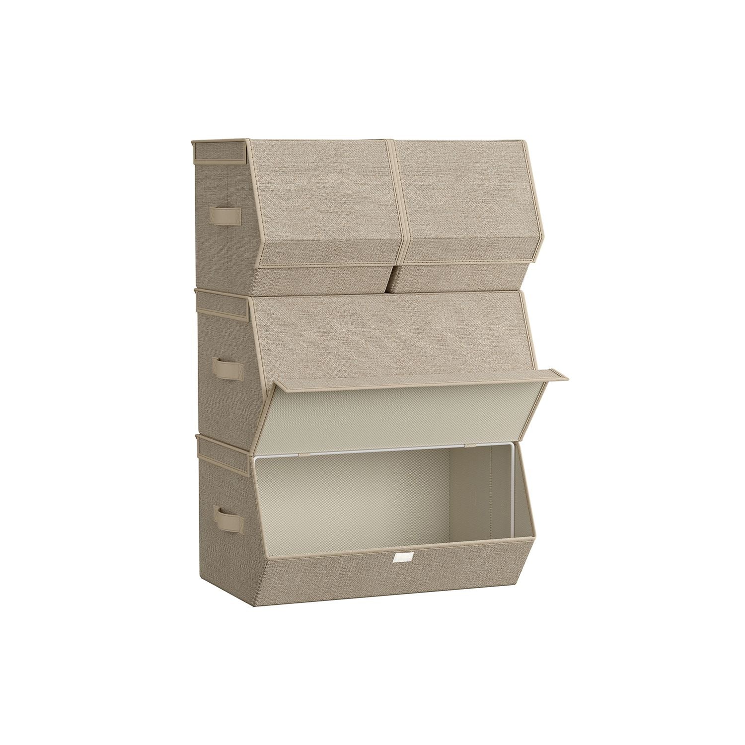 Aufbewahrungsbox mit Deckel Bücher taubengrau - Image 2
