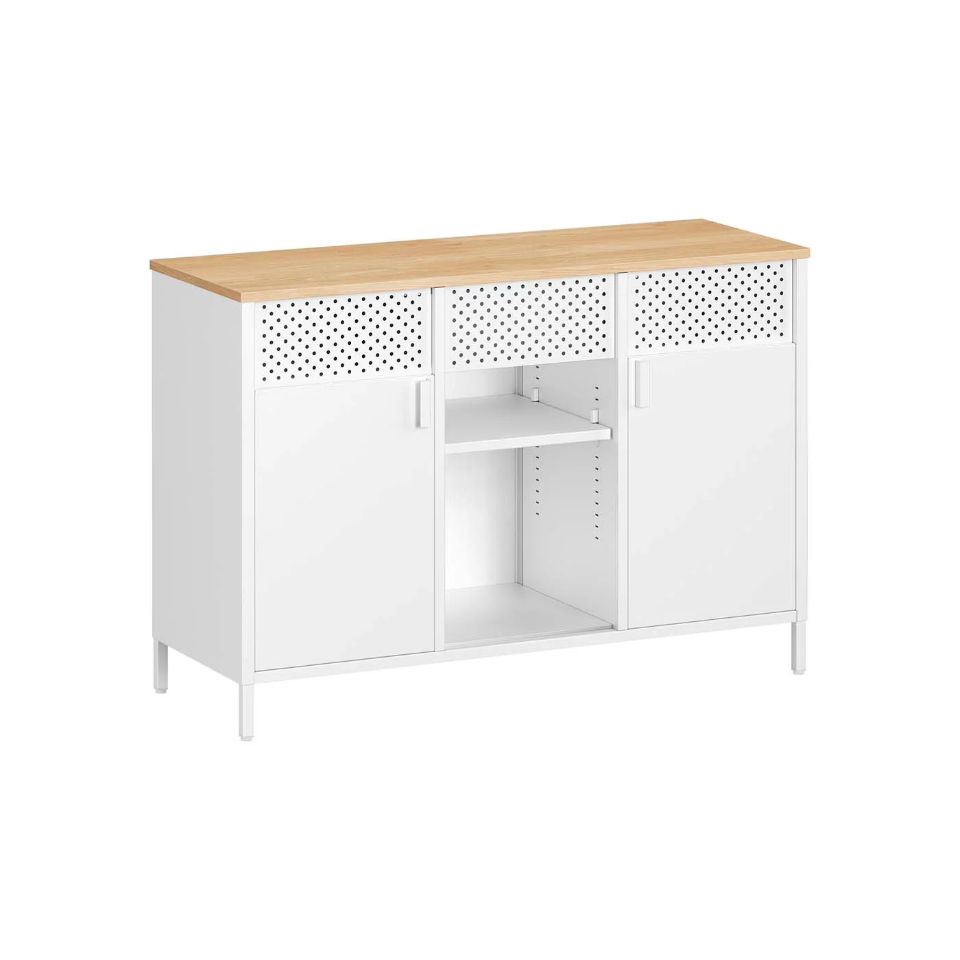 Metallschrank mit verstellbaren Böden und Magnetverschluss - Image 3