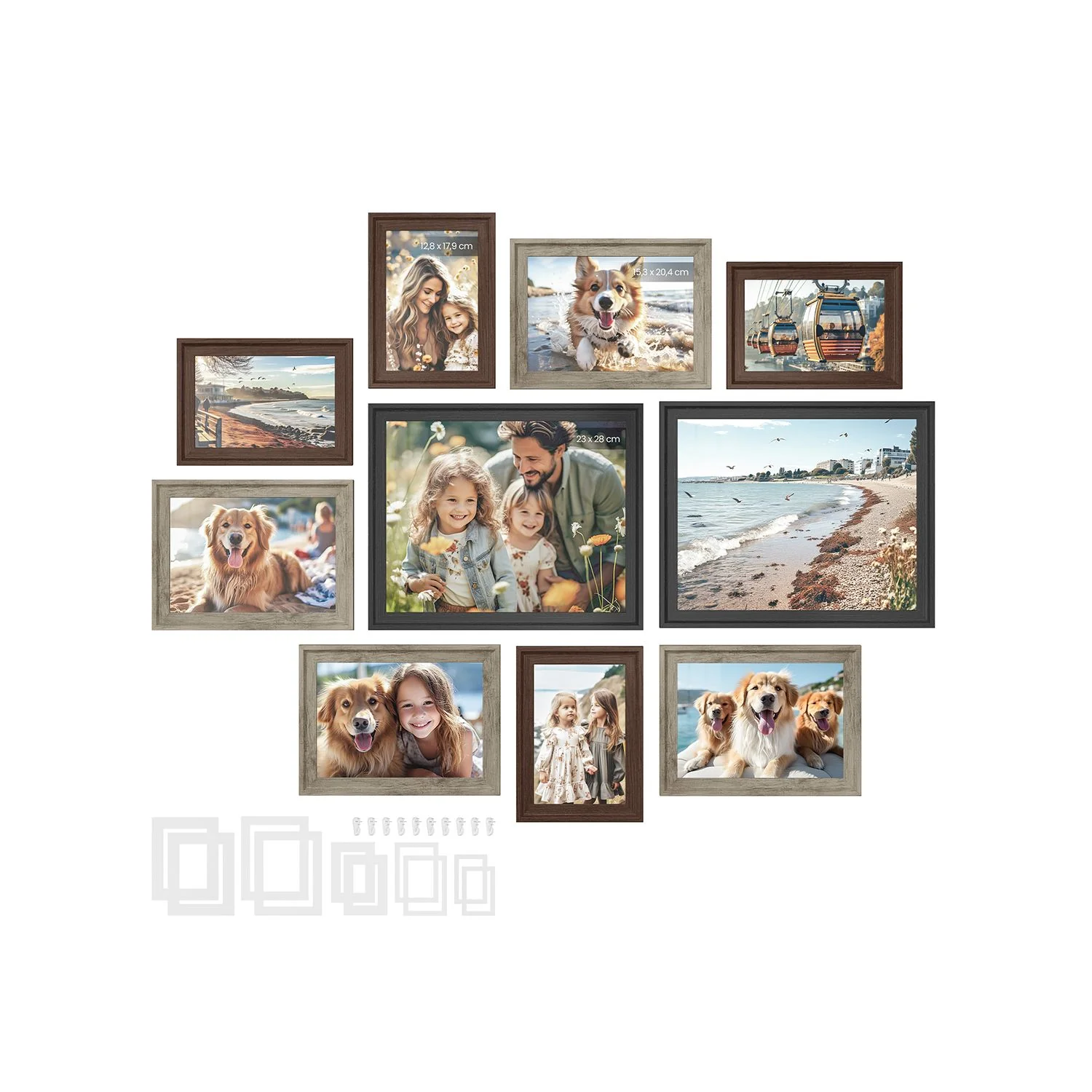Bilderrahmen mit spurenlosen Wandhaken - Image 4