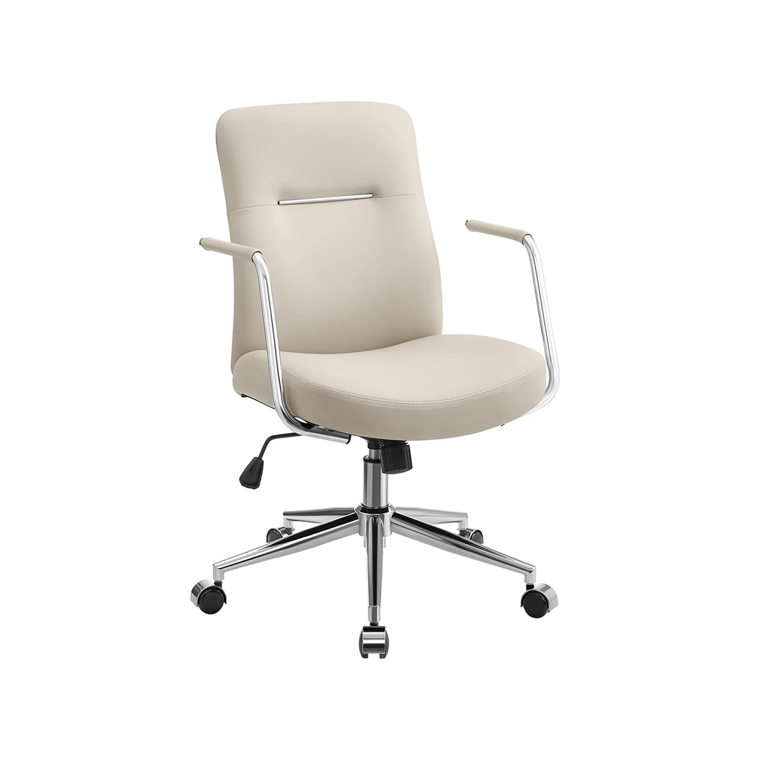 Bürostuhl mit Rückenlehnen und gebogenem Sitz - Image 4