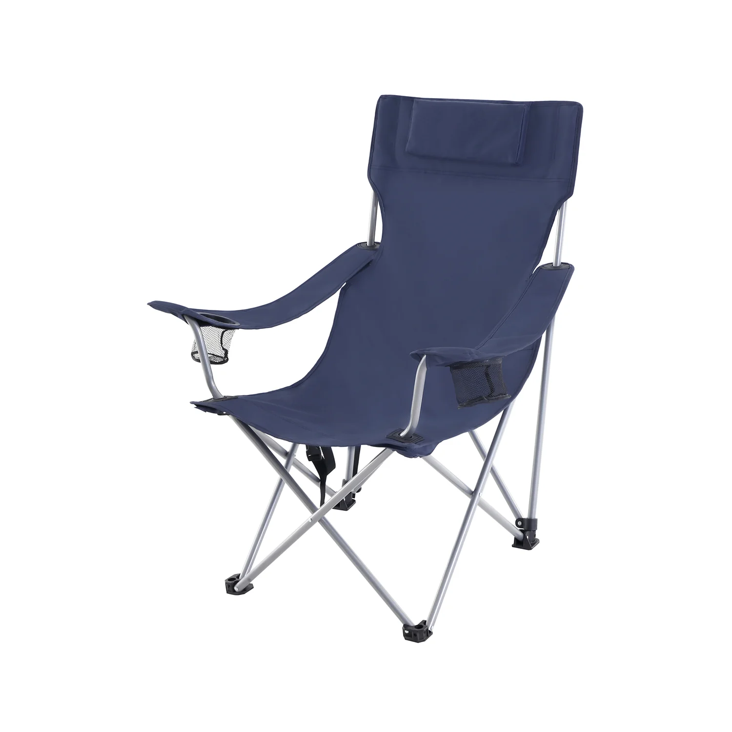 Campingstuhl mit Armlehnen, Kopfstütze und Getränkehaltern - Image 2
