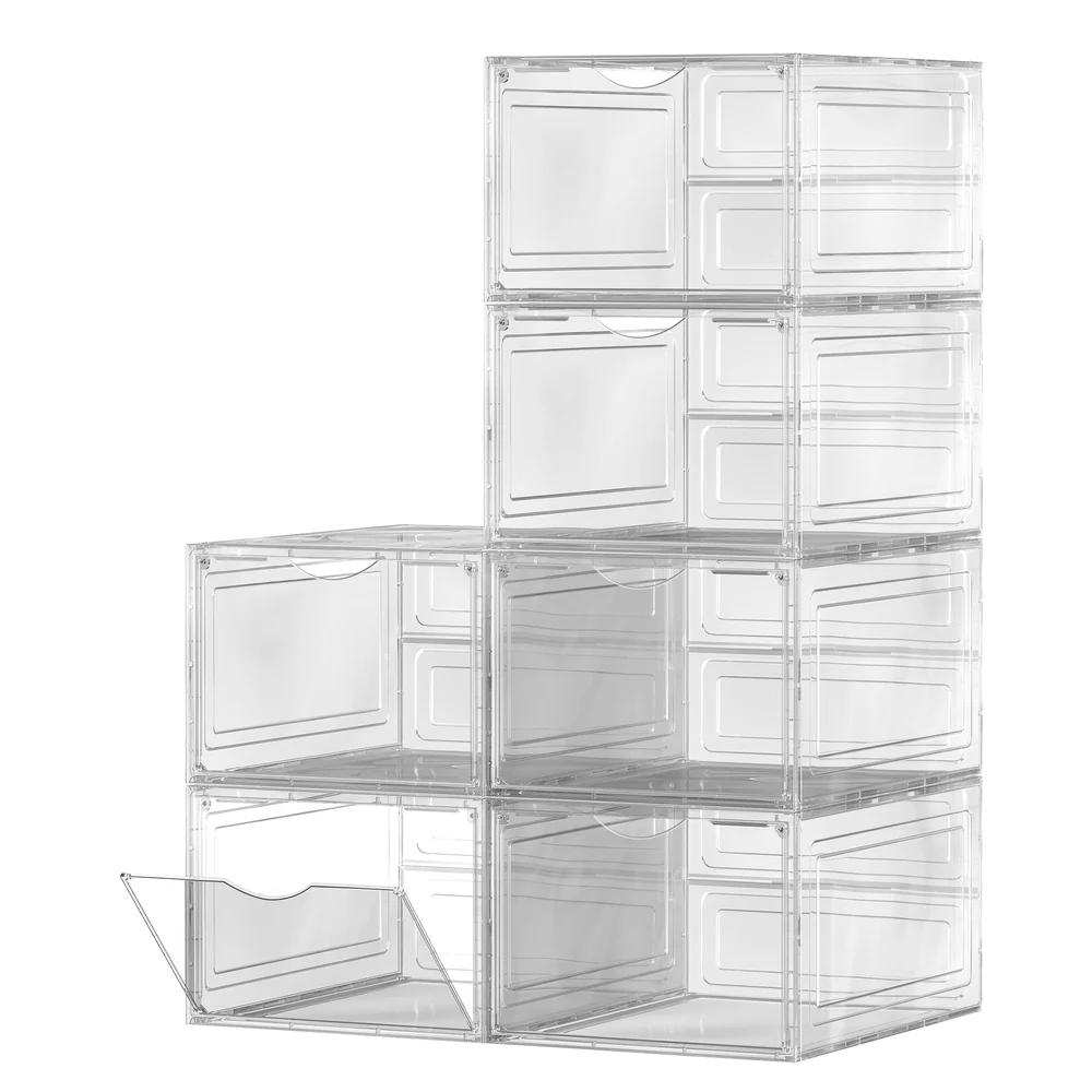 Durchsichtige Schuh-Organizer mit Tür - Image 2
