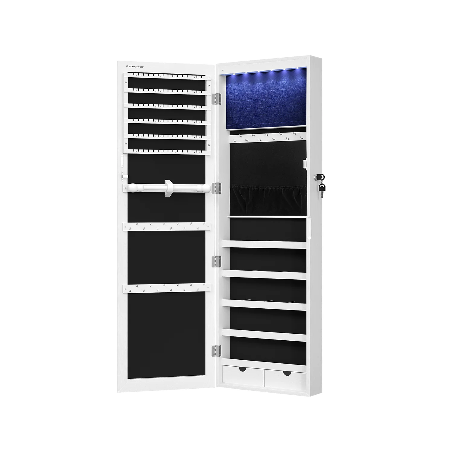 Eleganter Schmuckschrank hängend
