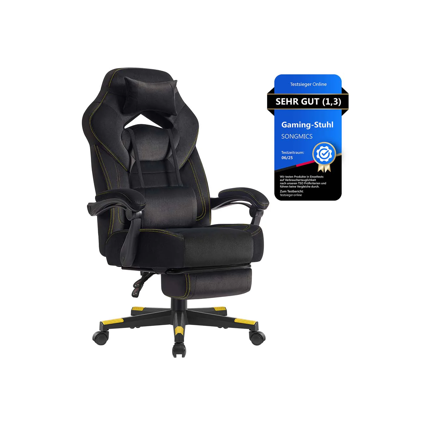 Ergonomischer Bürostuhl mit Fußstütze - Image 3