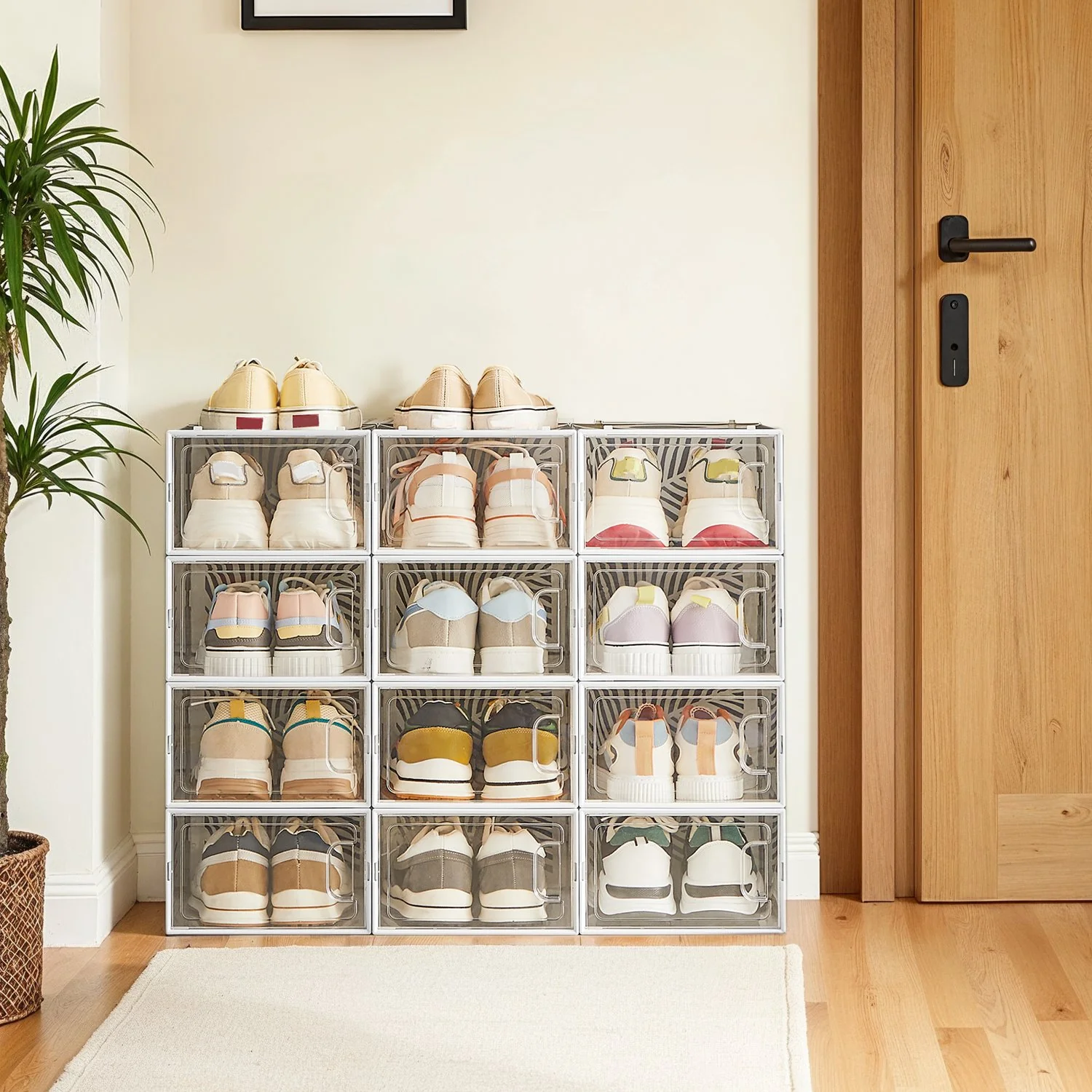 Faltbare Schuhboxen für Schuhe bis Größe 44, - Image 2