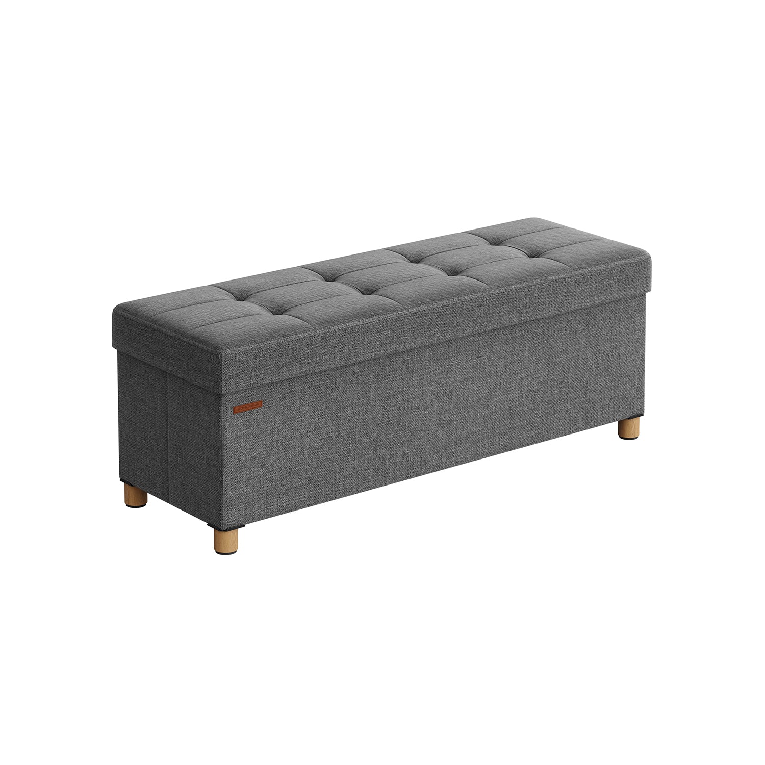 Fußhocker mit Stauraum und Deckel - Image 6