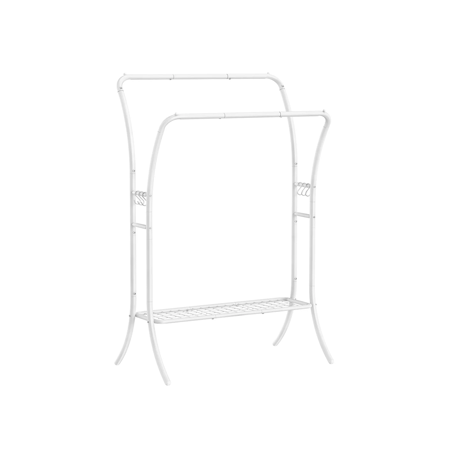 Garderobe aus Metall mit 6 Haken tintenschwarz - Image 3
