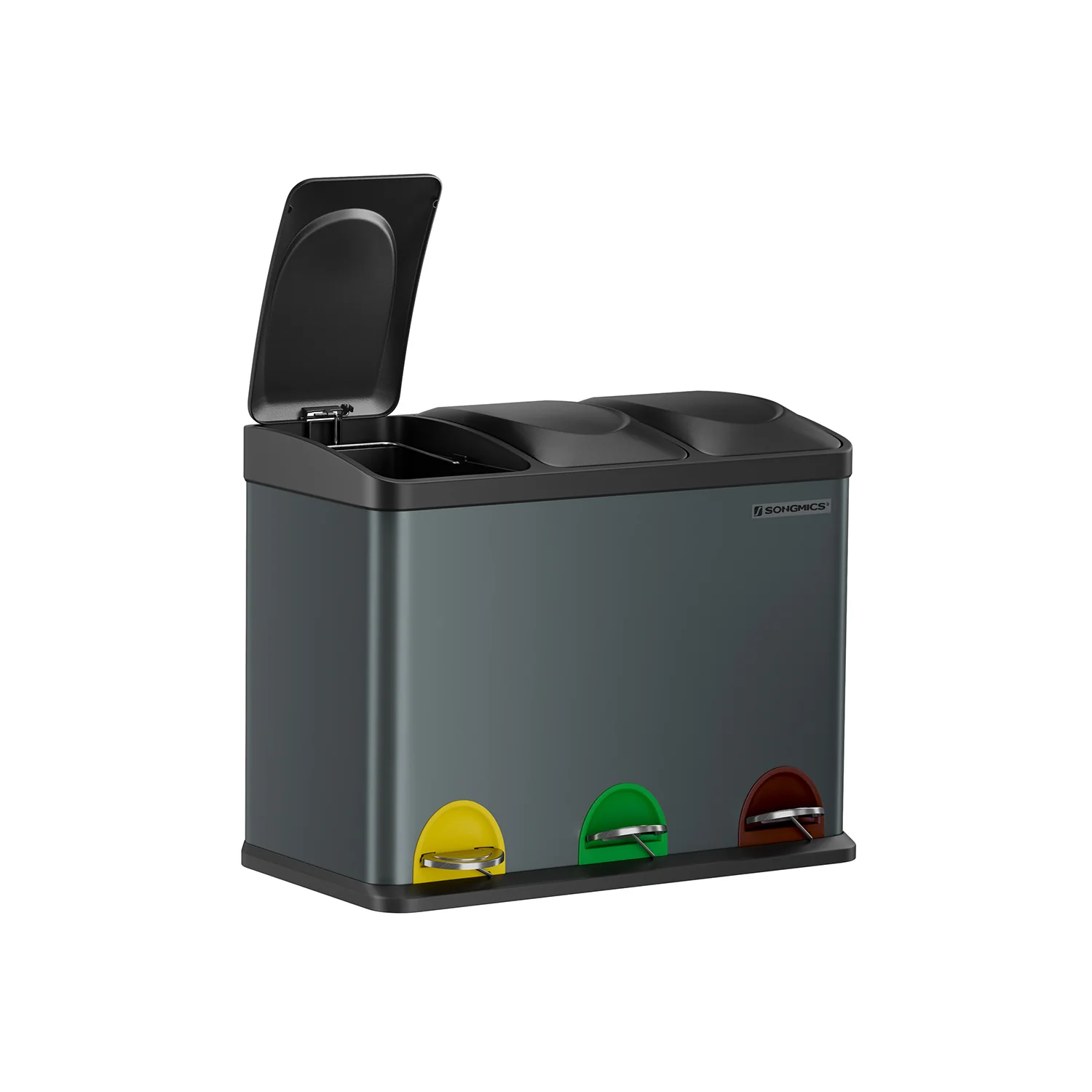 Großer Mülltrenner 45 Liter (3 x 15 L) - Image 3