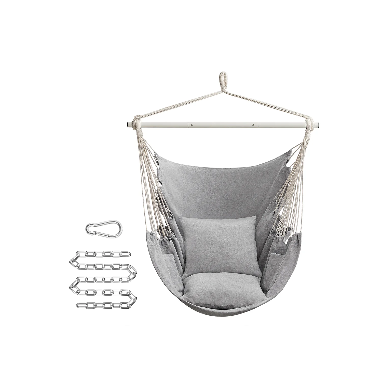 Hängesessel mit 2 Kissen und Metallkette - Image 2
