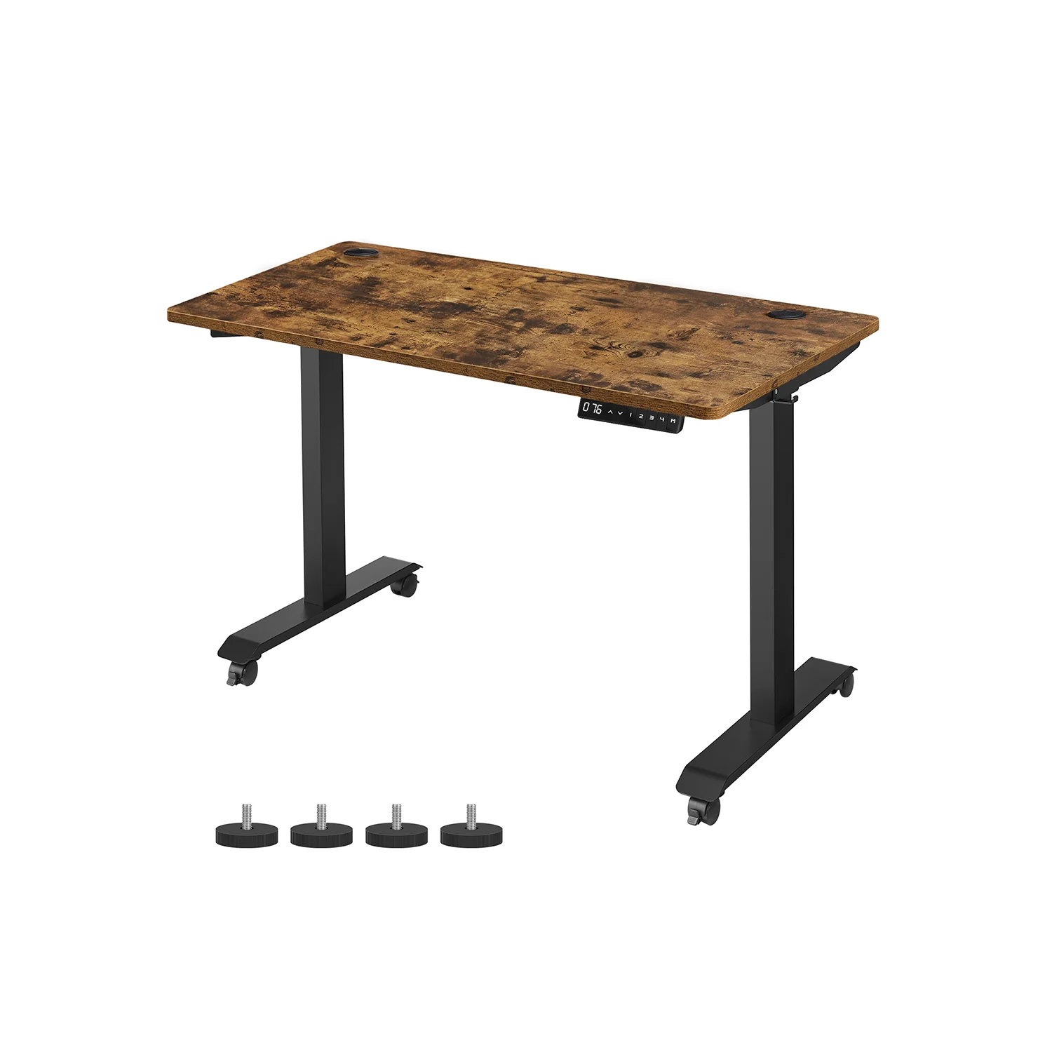 Höhenverstellbarer Schreibtisch mit Auffahrschutz - Image 5