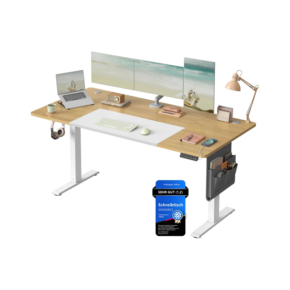Höhenverstellbarer Schreibtisch elektrisch stufenlos verstellbar - Image 3