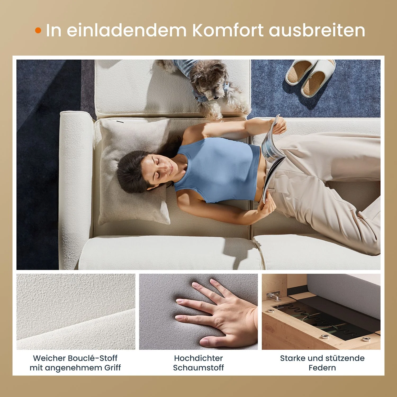 COMBIE Kollektion - 2 Teile Modulares Sofa - Image 10