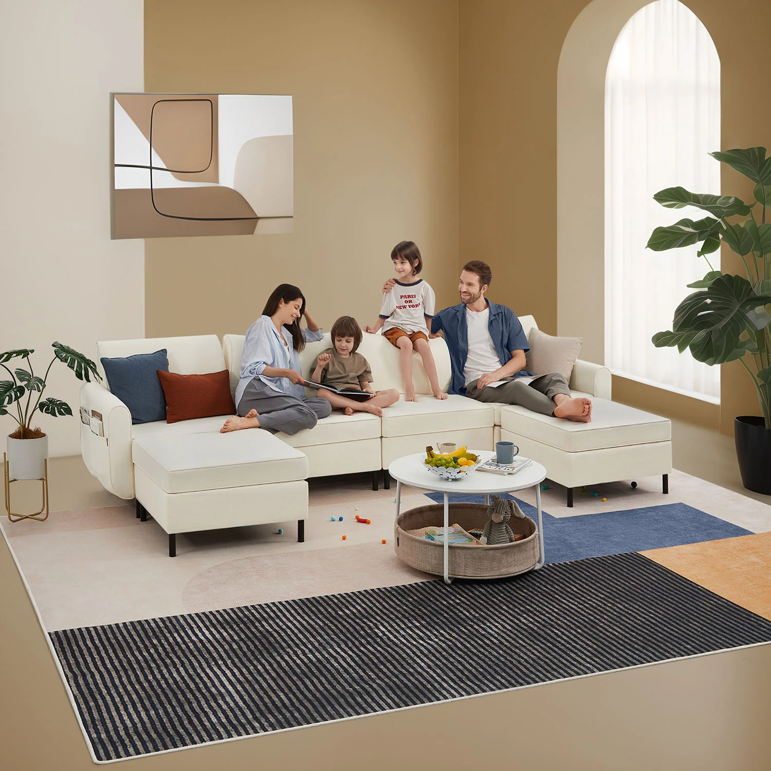 COMBIE Kollektion - 2 Teile Modulares Sofa - Image 9