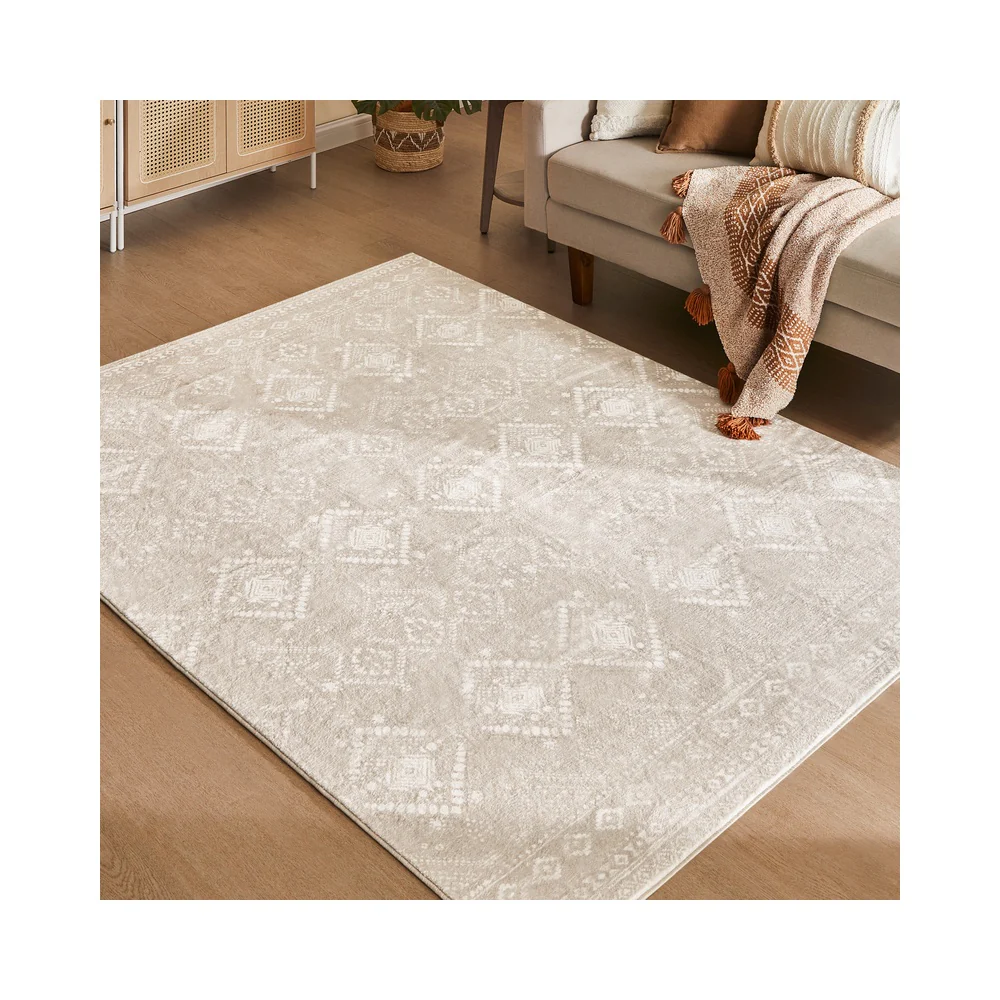 Stilvoller Boho-Teppich für gemütliche Wohnraumdekoration - Image 4
